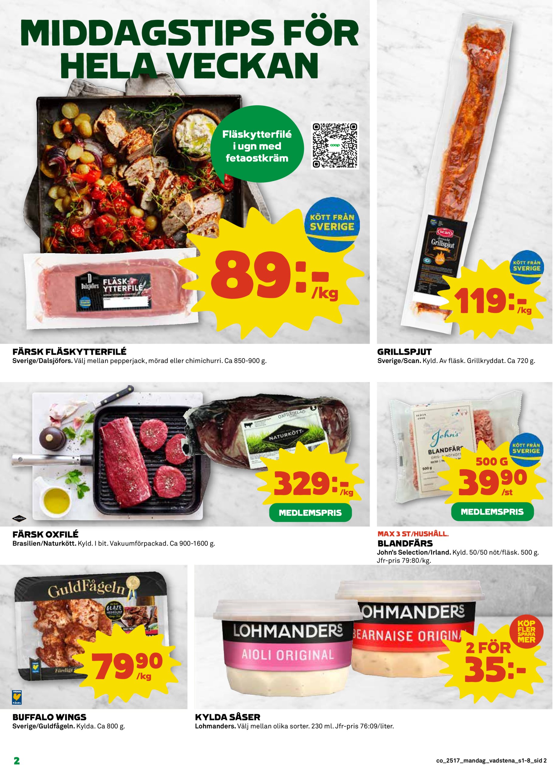 coop - Coop-reklambladet giltigt från 22/04 - 27/04 - page: 2