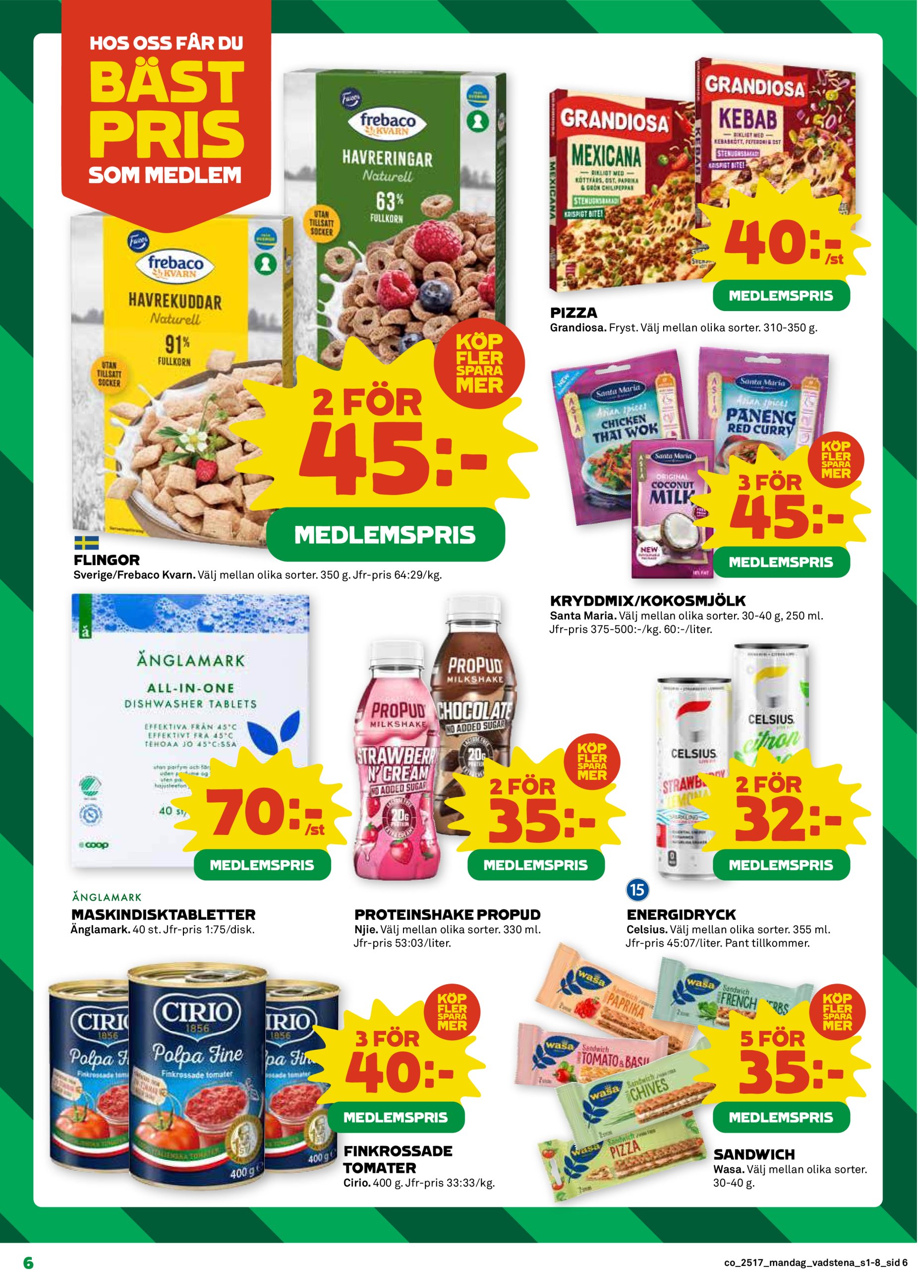 coop - Coop-reklambladet giltigt från 22/04 - 27/04 - page: 6