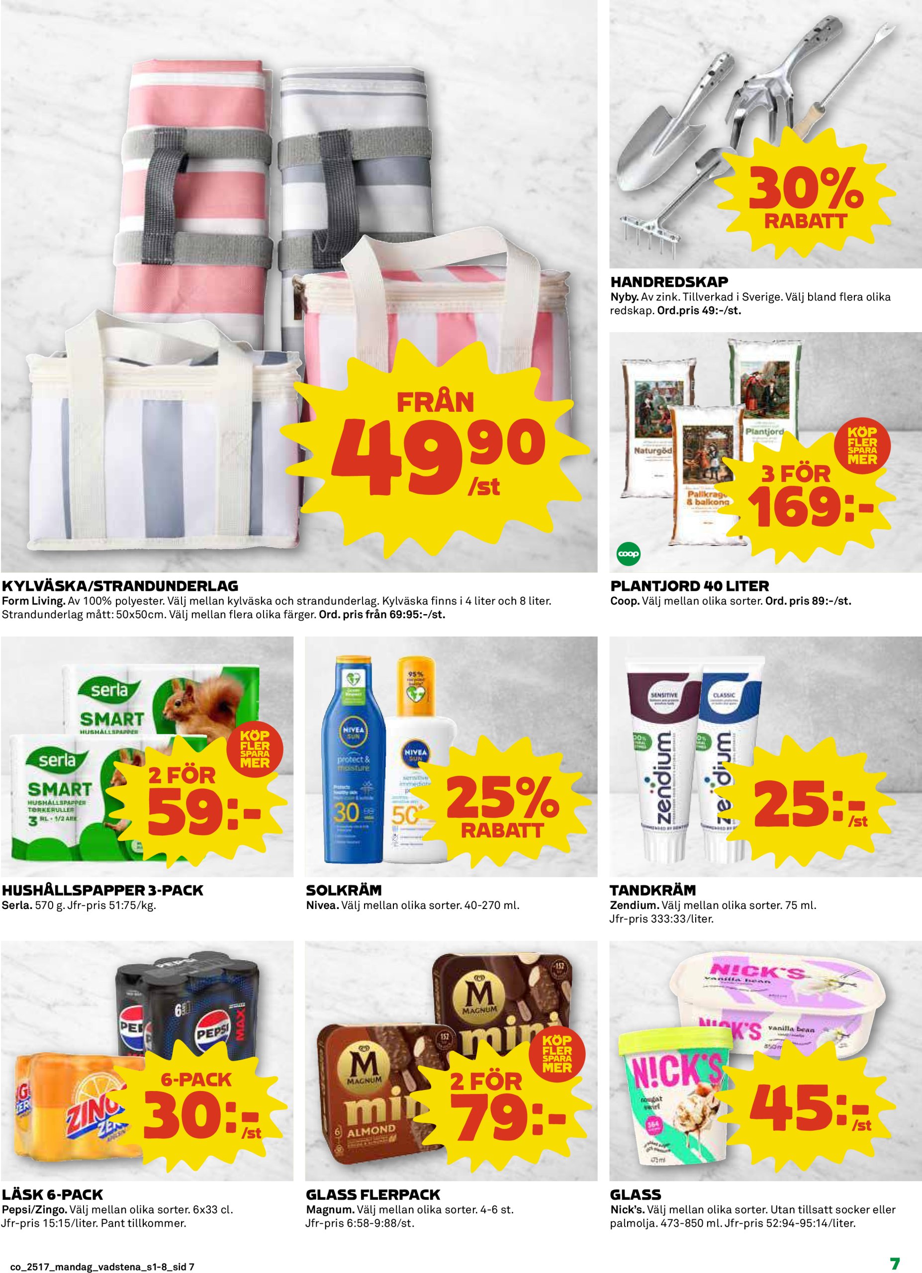 coop - Coop-reklambladet giltigt från 22/04 - 27/04 - page: 7