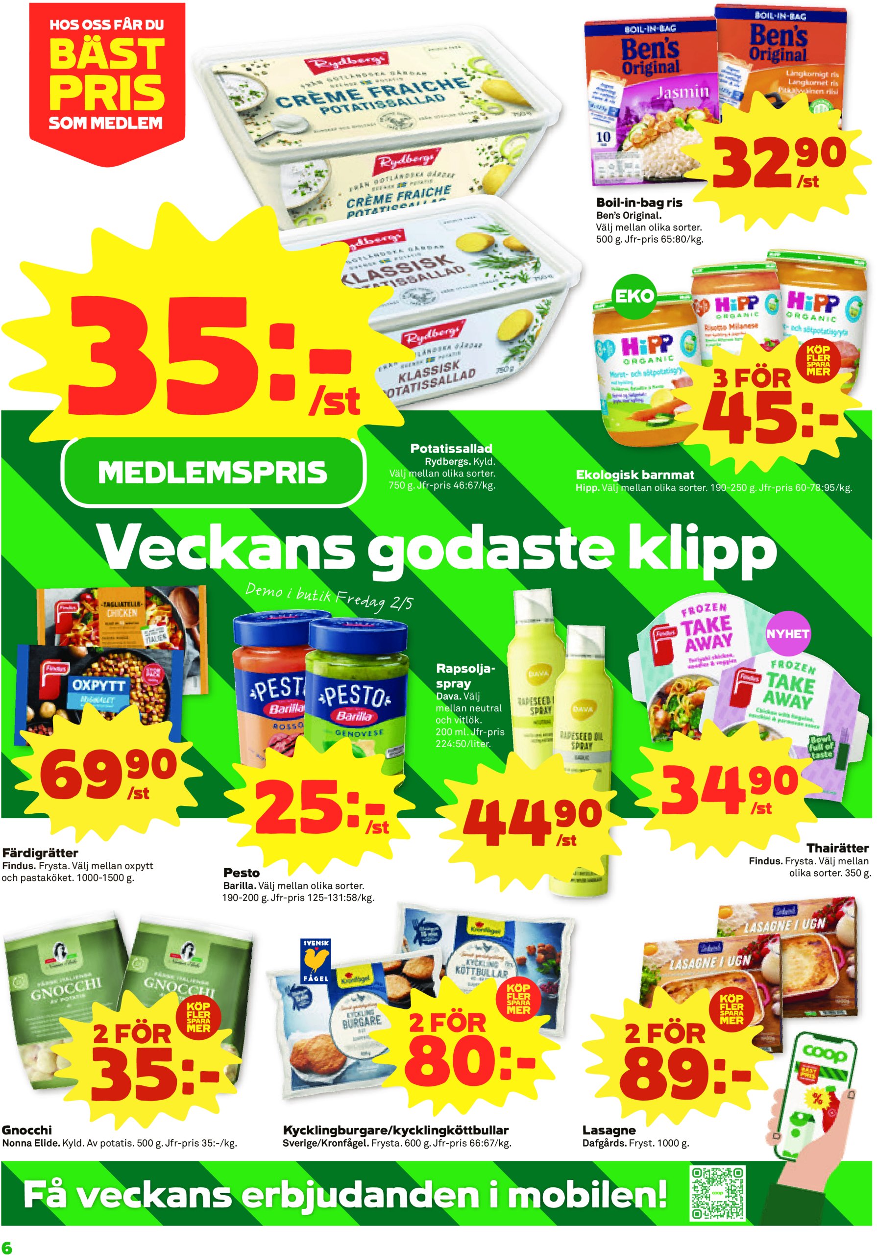 coop - Stora Coop-reklambladet giltigt från 28/04 - 04/05 - page: 6