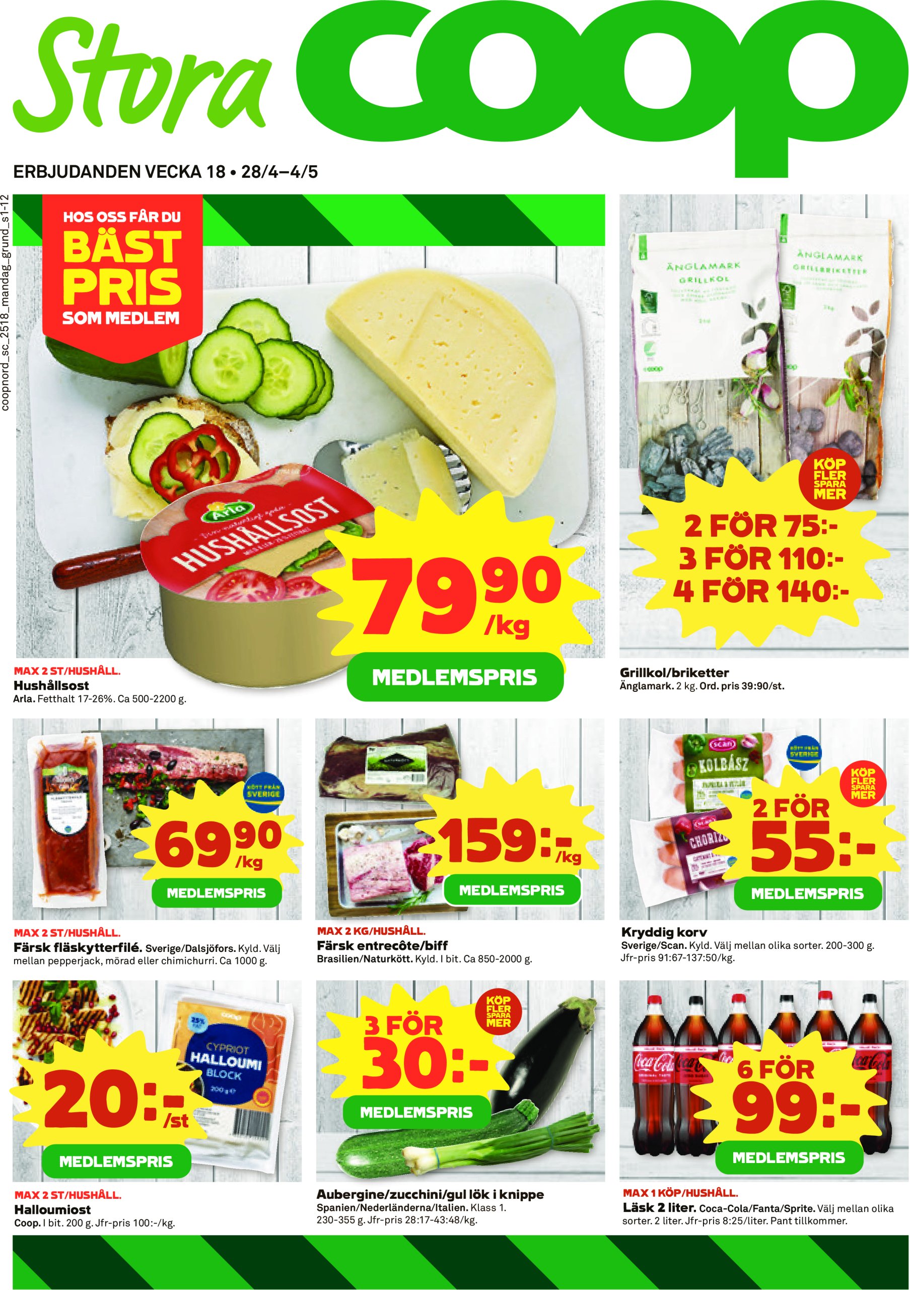coop - Stora Coop-reklambladet giltigt från 28/04 - 04/05