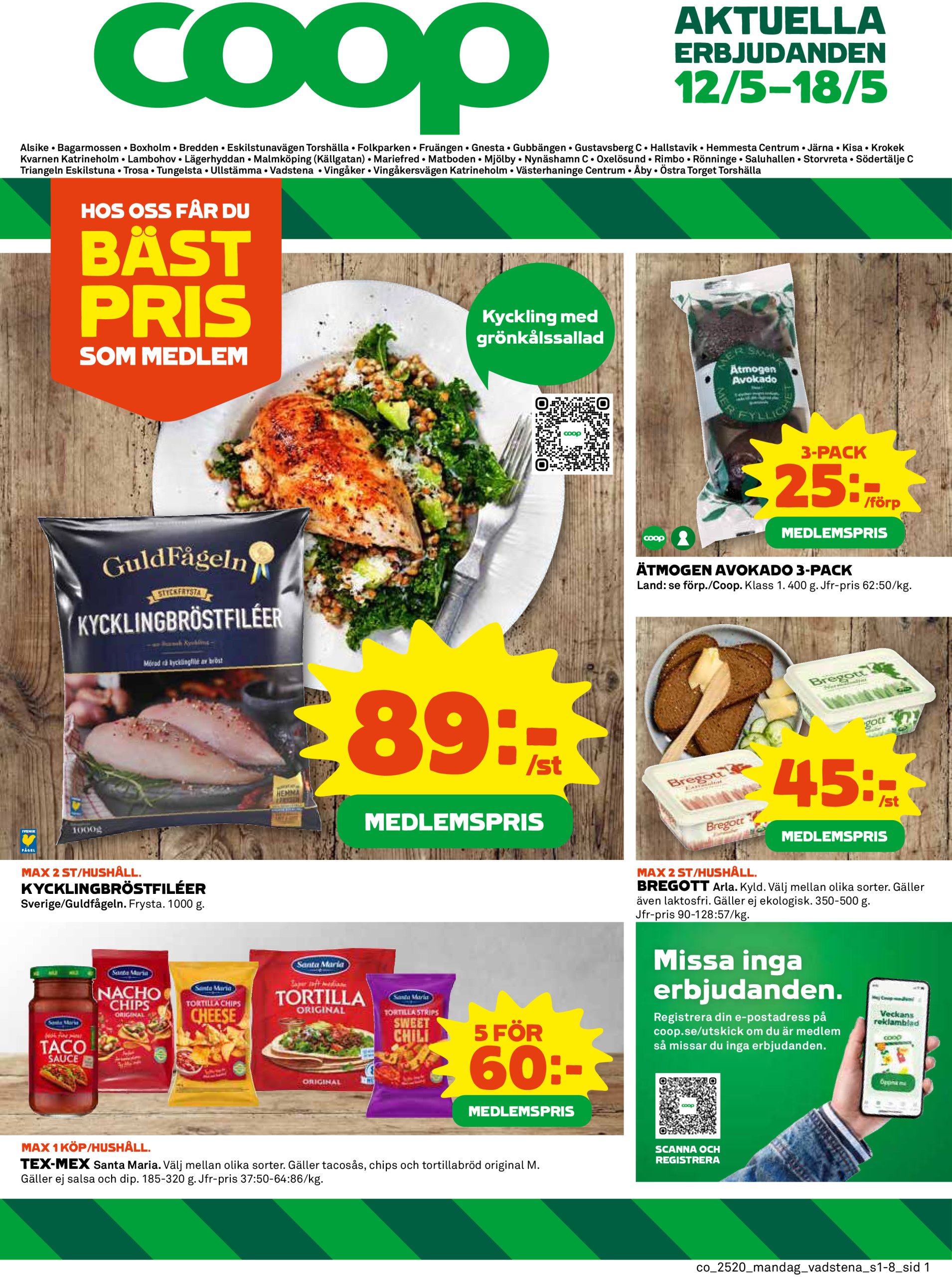 coop - Coop-reklambladet giltigt från 12/05 - 18/05