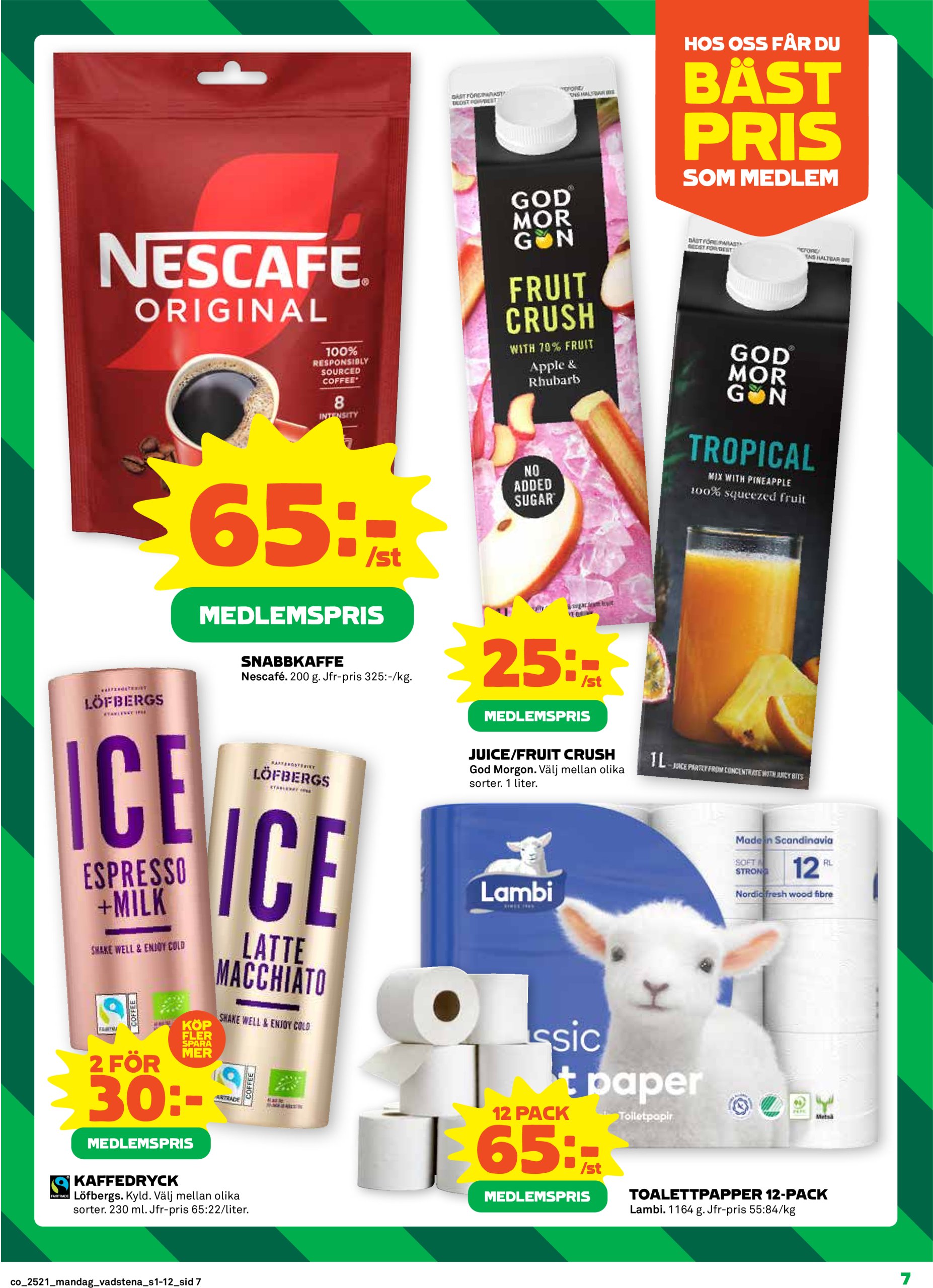 coop - Coop-reklambladet giltigt från 19/05 - 25/05 - page: 7