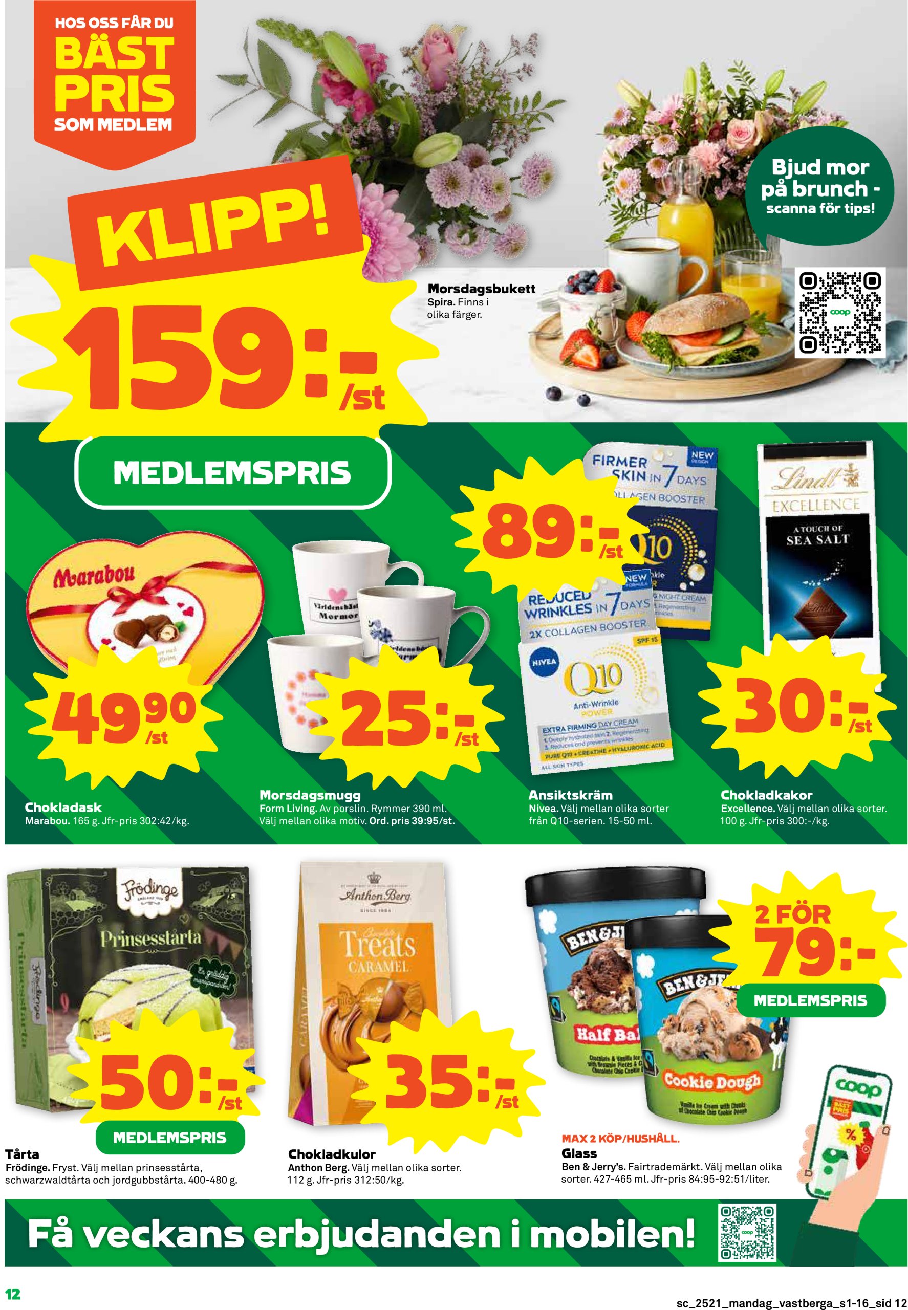 coop - Stora Coop - Arninge, Stuvsta, Huddinge, Danderyd, Garnisonen Linköping, Haninge, Häggvik-reklambladet giltigt från 19/05 - 25/05 - page: 12