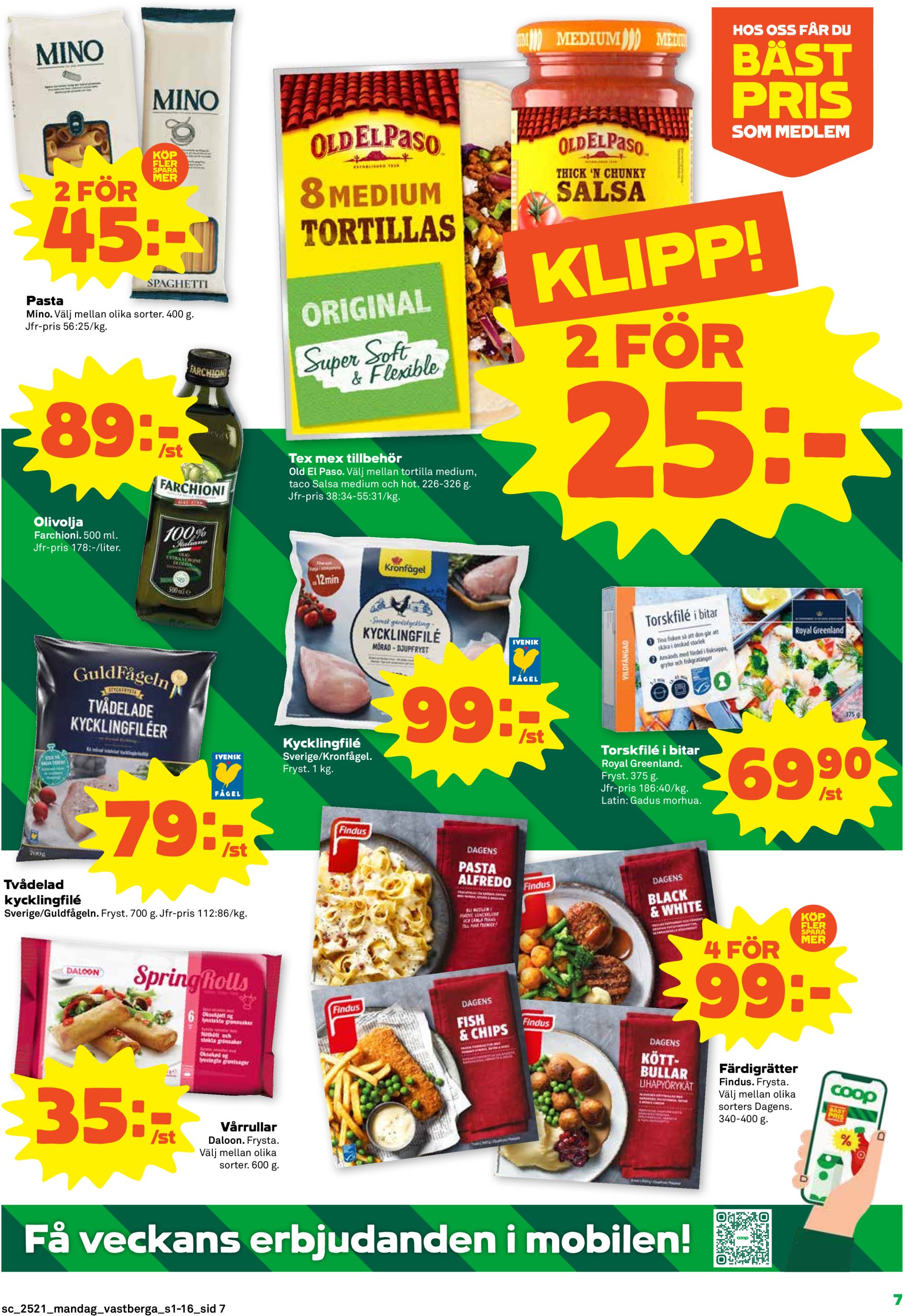 coop - Stora Coop - Arninge, Stuvsta, Huddinge, Danderyd, Garnisonen Linköping, Haninge, Häggvik-reklambladet giltigt från 19/05 - 25/05 - page: 7