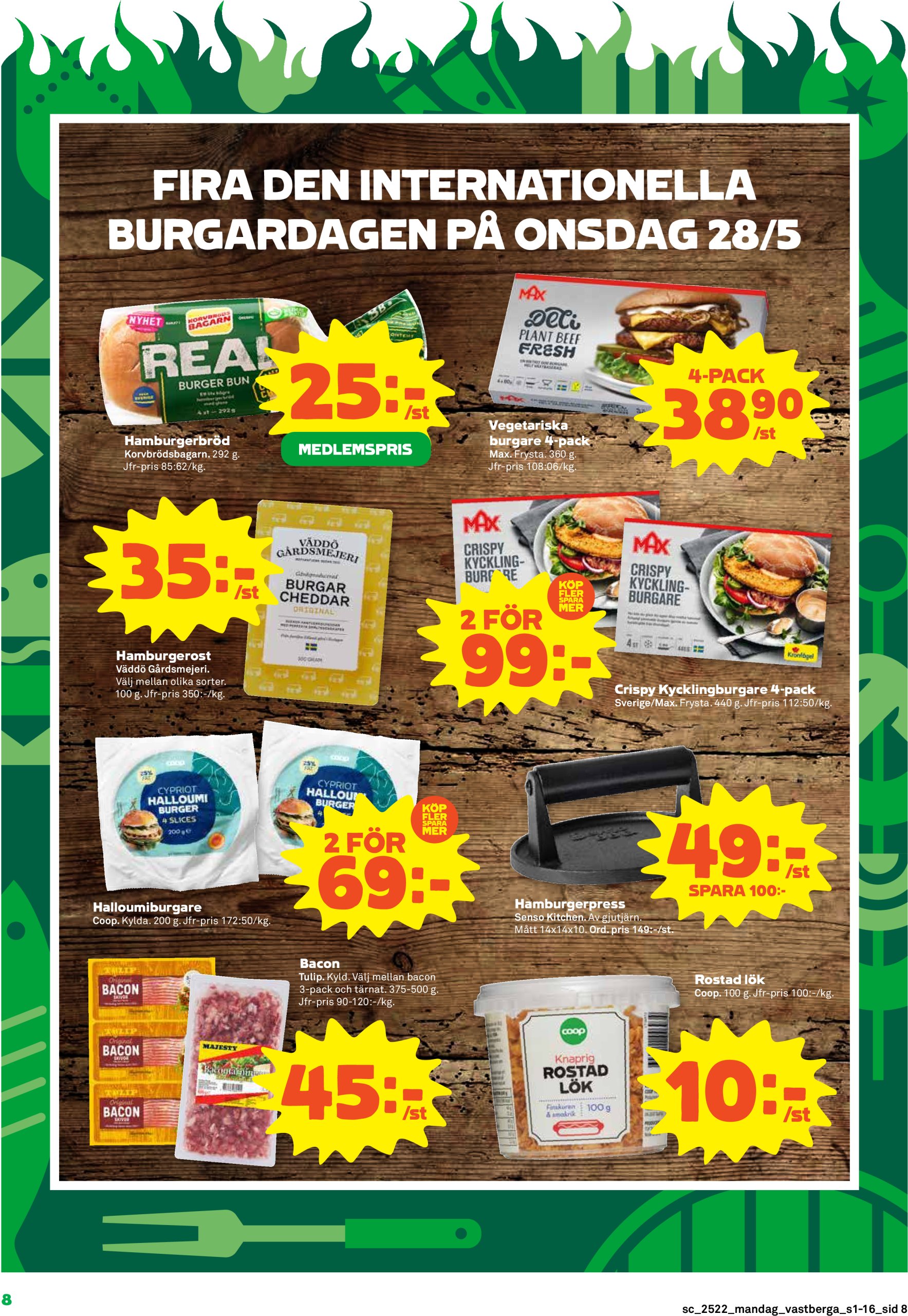 coop - Stora Coop-reklambladet giltigt från 26/05 - 01/06 - page: 8