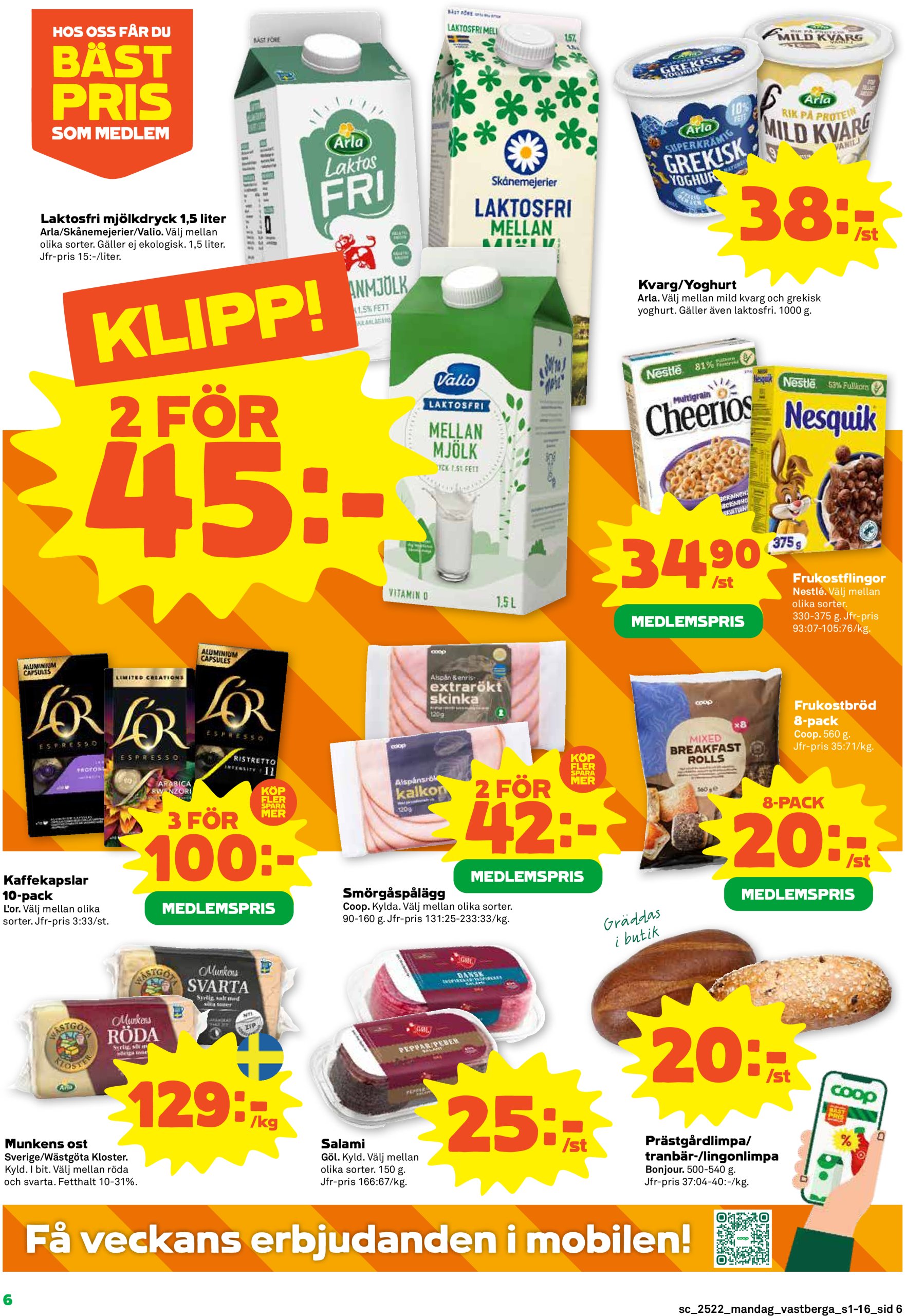 coop - Stora Coop-reklambladet giltigt från 26/05 - 01/06 - page: 6
