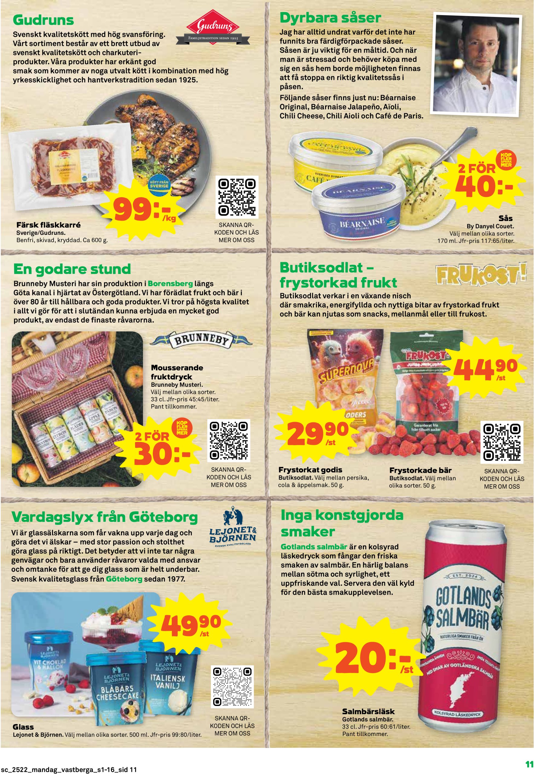 coop - Stora Coop-reklambladet giltigt från 26/05 - 01/06 - page: 11