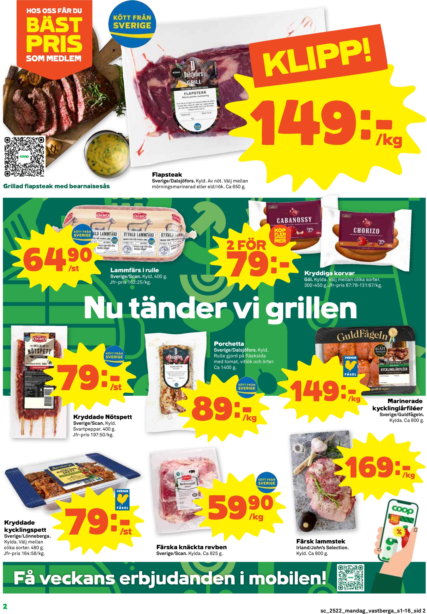 coop - Stora Coop-reklambladet giltigt från 26/05 - 01/06 - page: 2