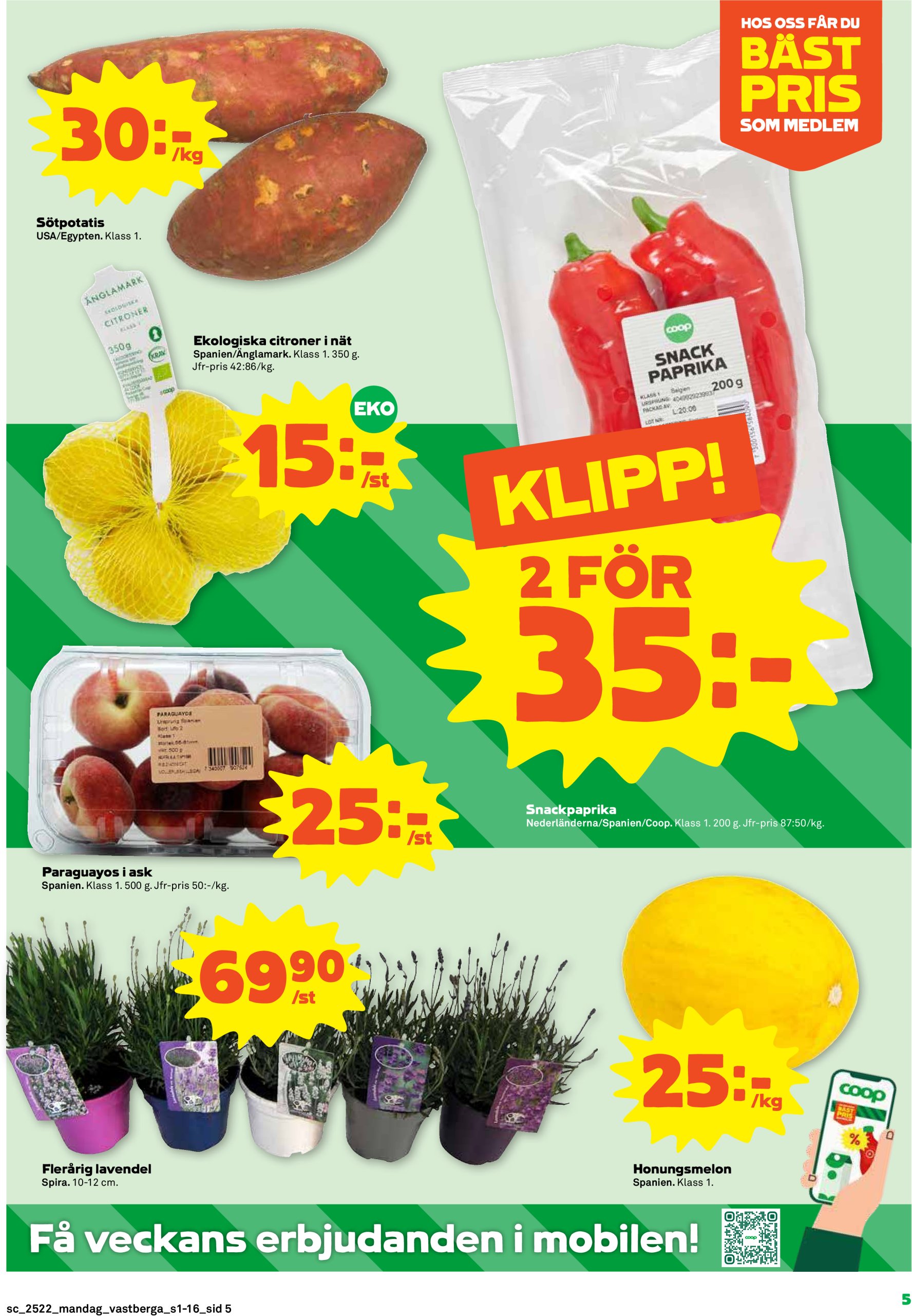 coop - Stora Coop-reklambladet giltigt från 26/05 - 01/06 - page: 5