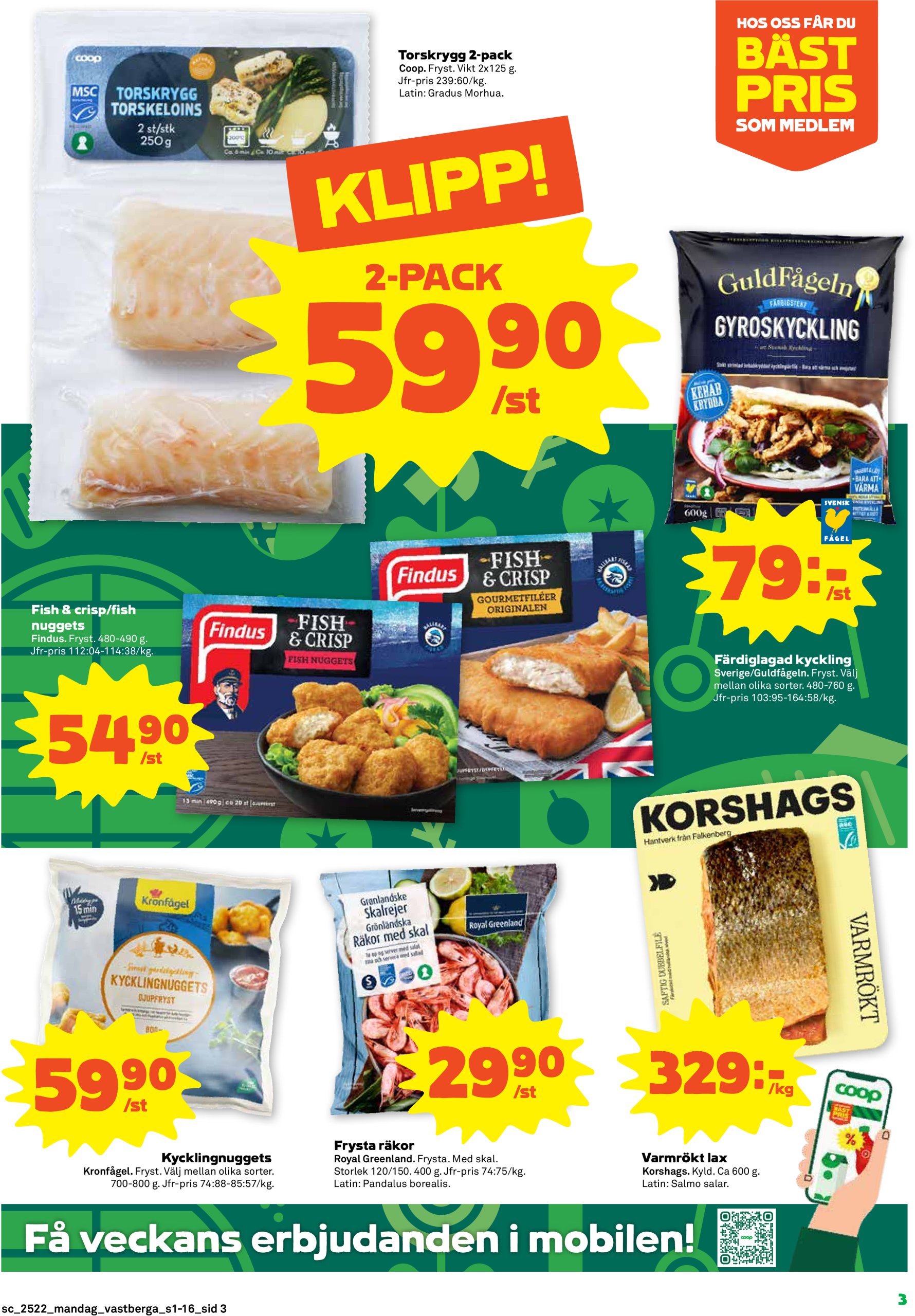 coop - Stora Coop-reklambladet giltigt från 26/05 - 01/06 - page: 3
