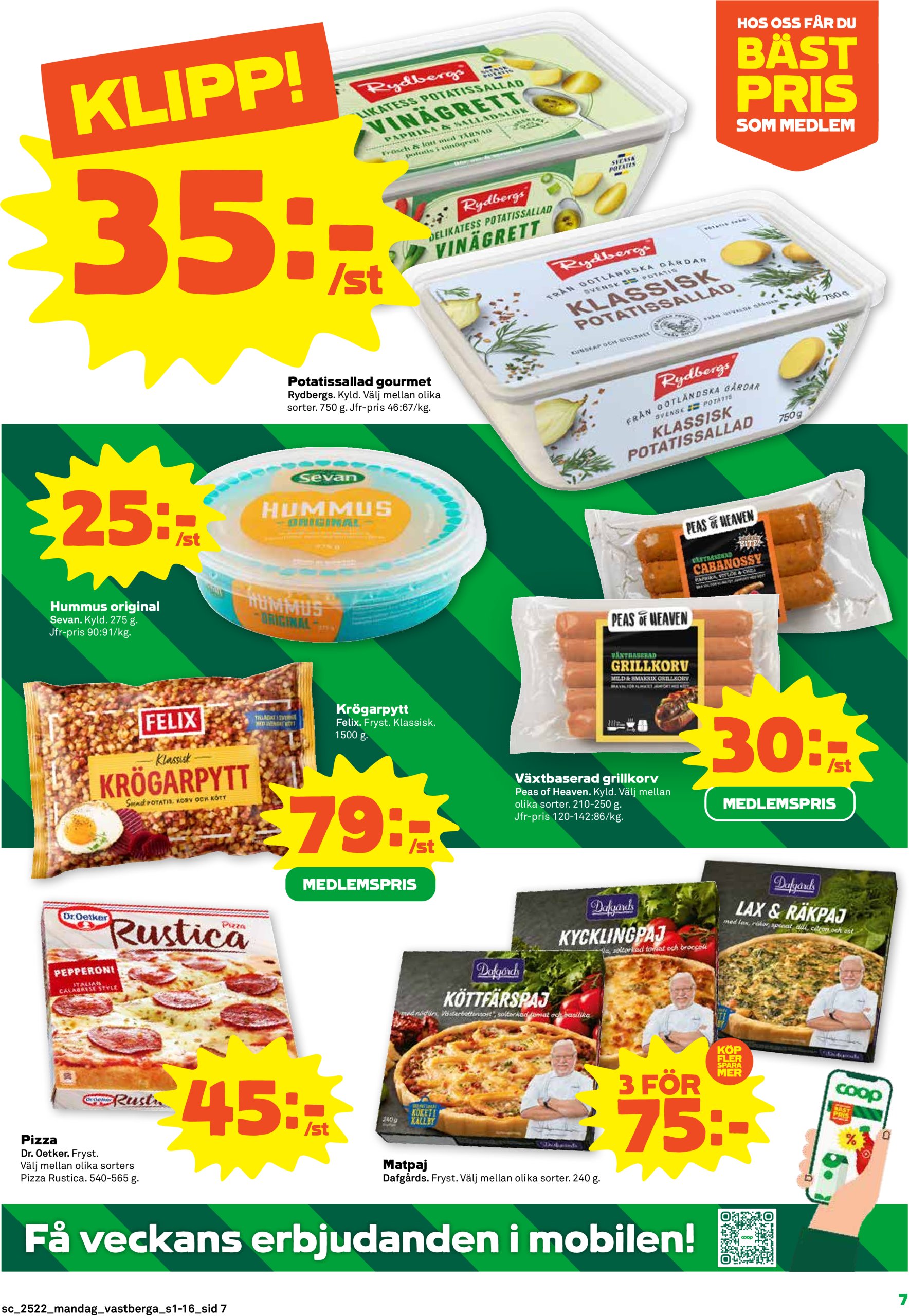 coop - Stora Coop-reklambladet giltigt från 26/05 - 01/06 - page: 7