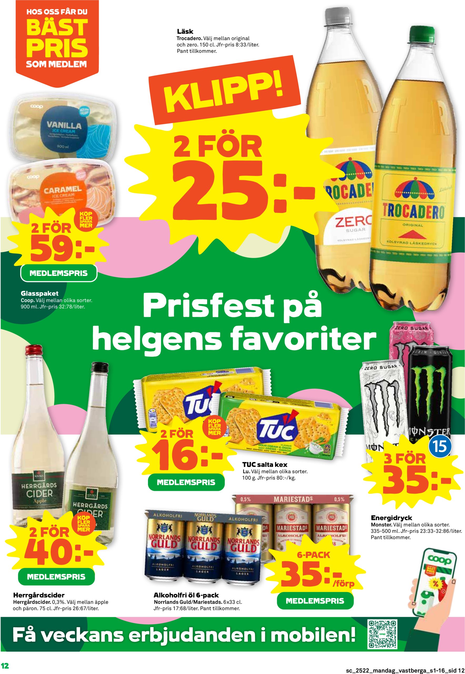 coop - Stora Coop-reklambladet giltigt från 26/05 - 01/06 - page: 12