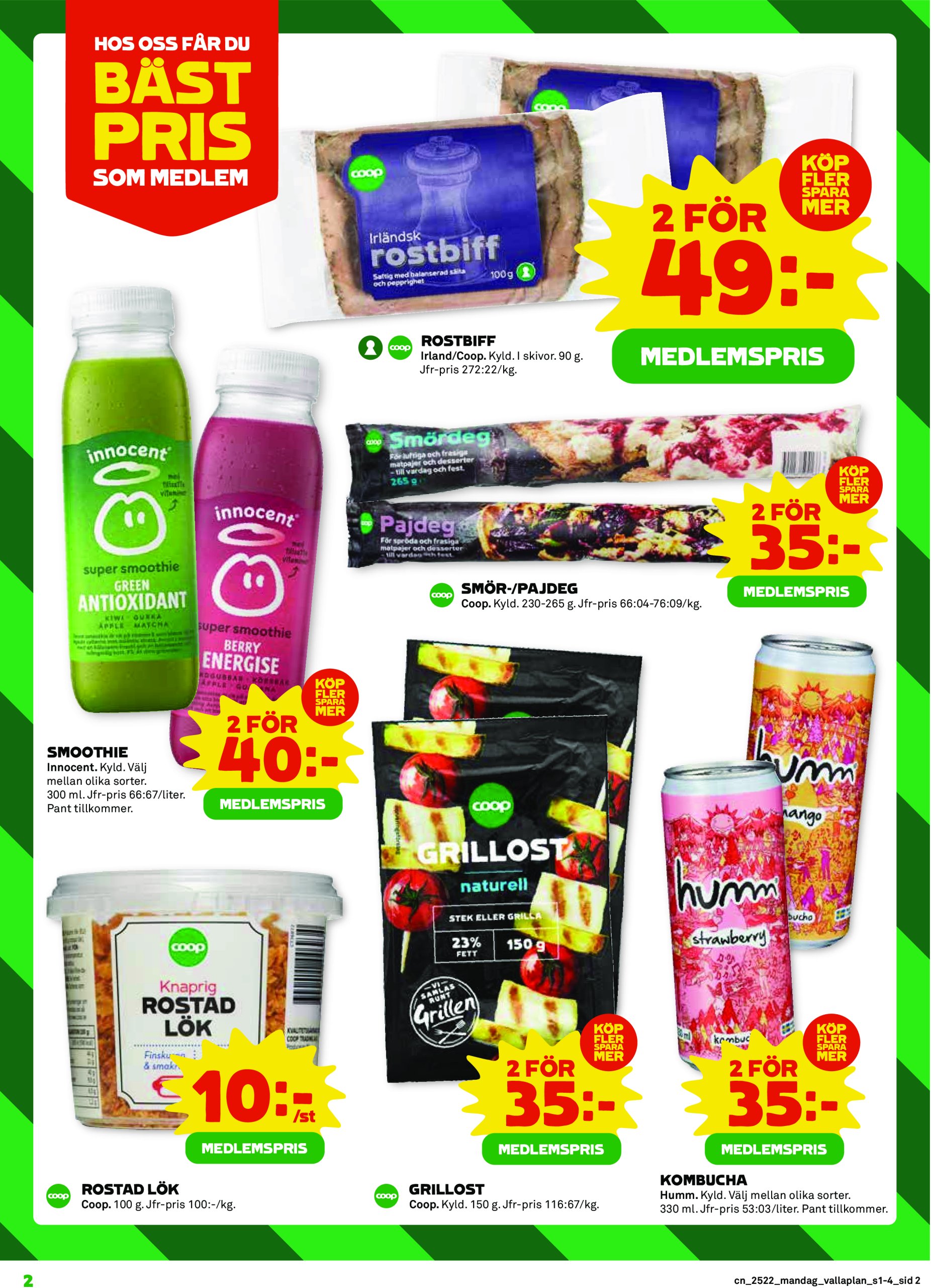 coop - Coop - Stockholmsvägen-reklambladet giltigt från 26/05 - 01/06 - page: 2
