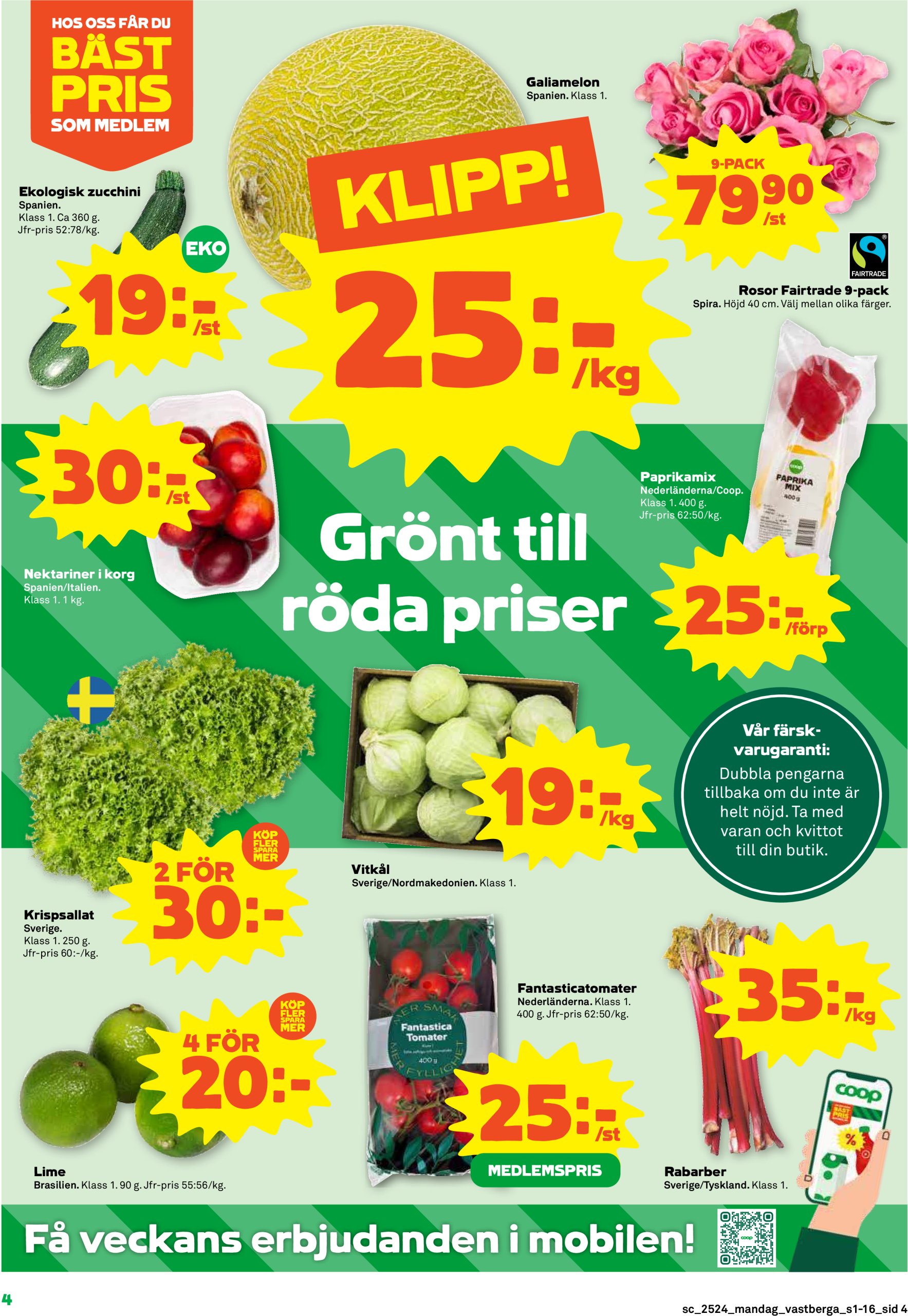 coop - Stora Coop-reklambladet giltigt från 09/06 - 15/06 - page: 4