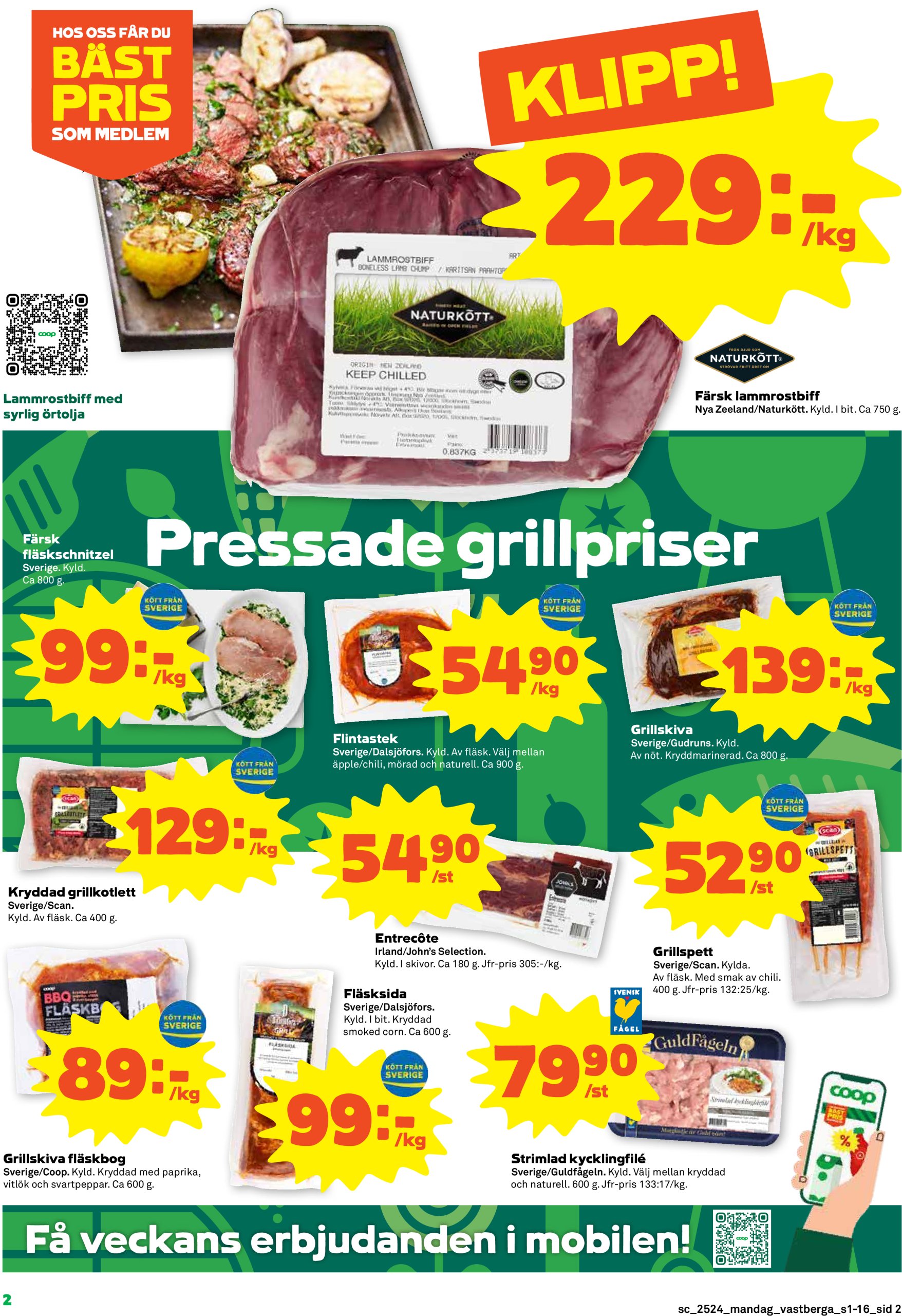 coop - Stora Coop-reklambladet giltigt från 09/06 - 15/06 - page: 2