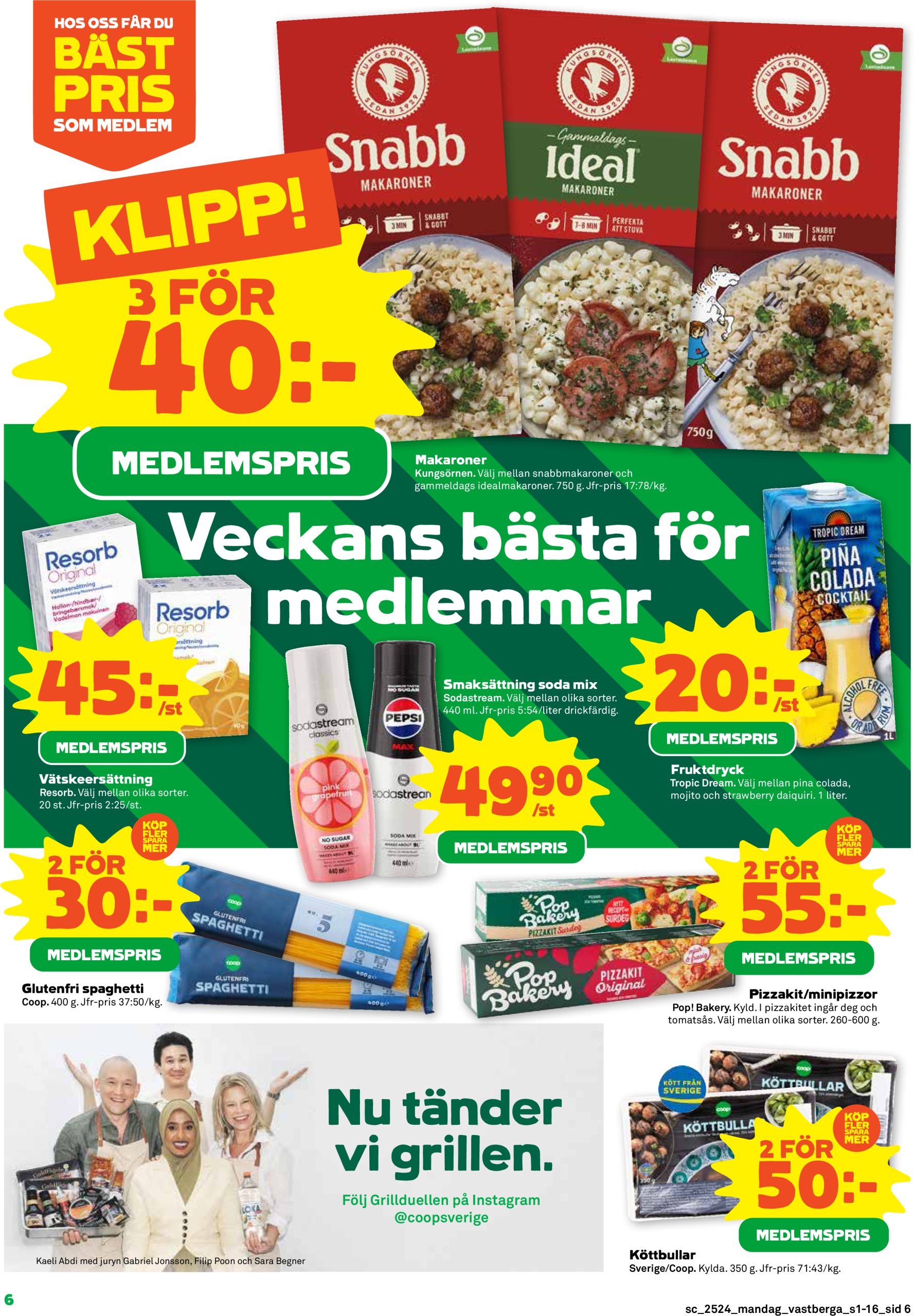 coop - Stora Coop-reklambladet giltigt från 09/06 - 15/06 - page: 6