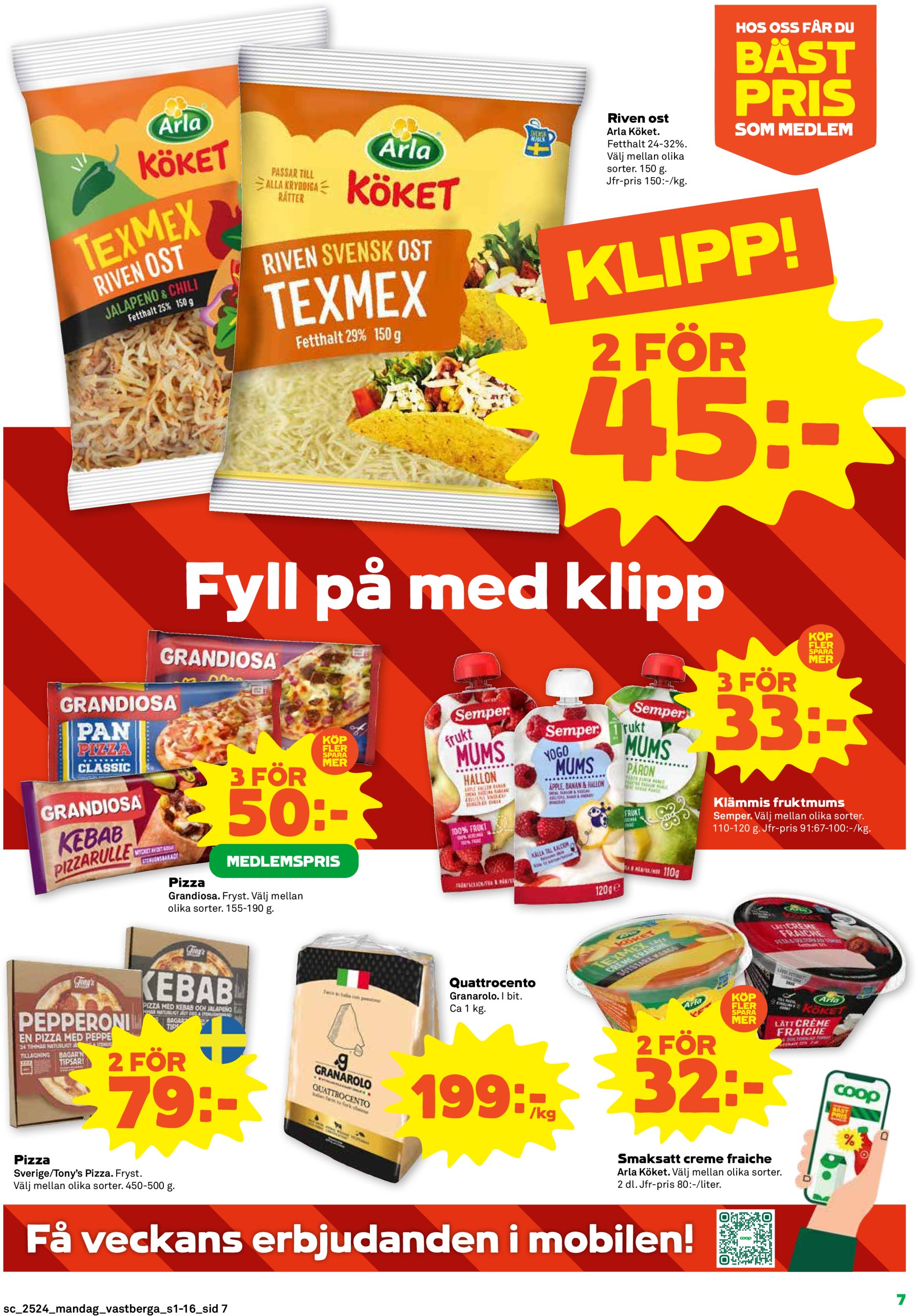 coop - Stora Coop-reklambladet giltigt från 09/06 - 15/06 - page: 7