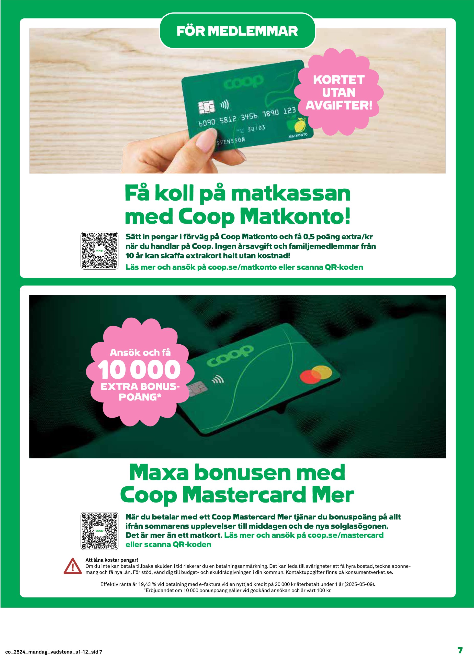 coop - Coop-reklambladet giltigt från 09/06 - 15/06 - page: 7