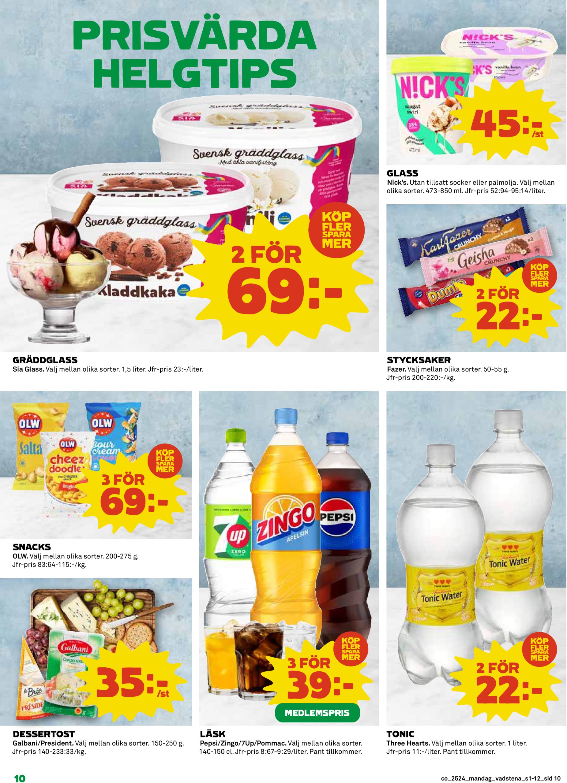 coop - Coop-reklambladet giltigt från 09/06 - 15/06 - page: 10