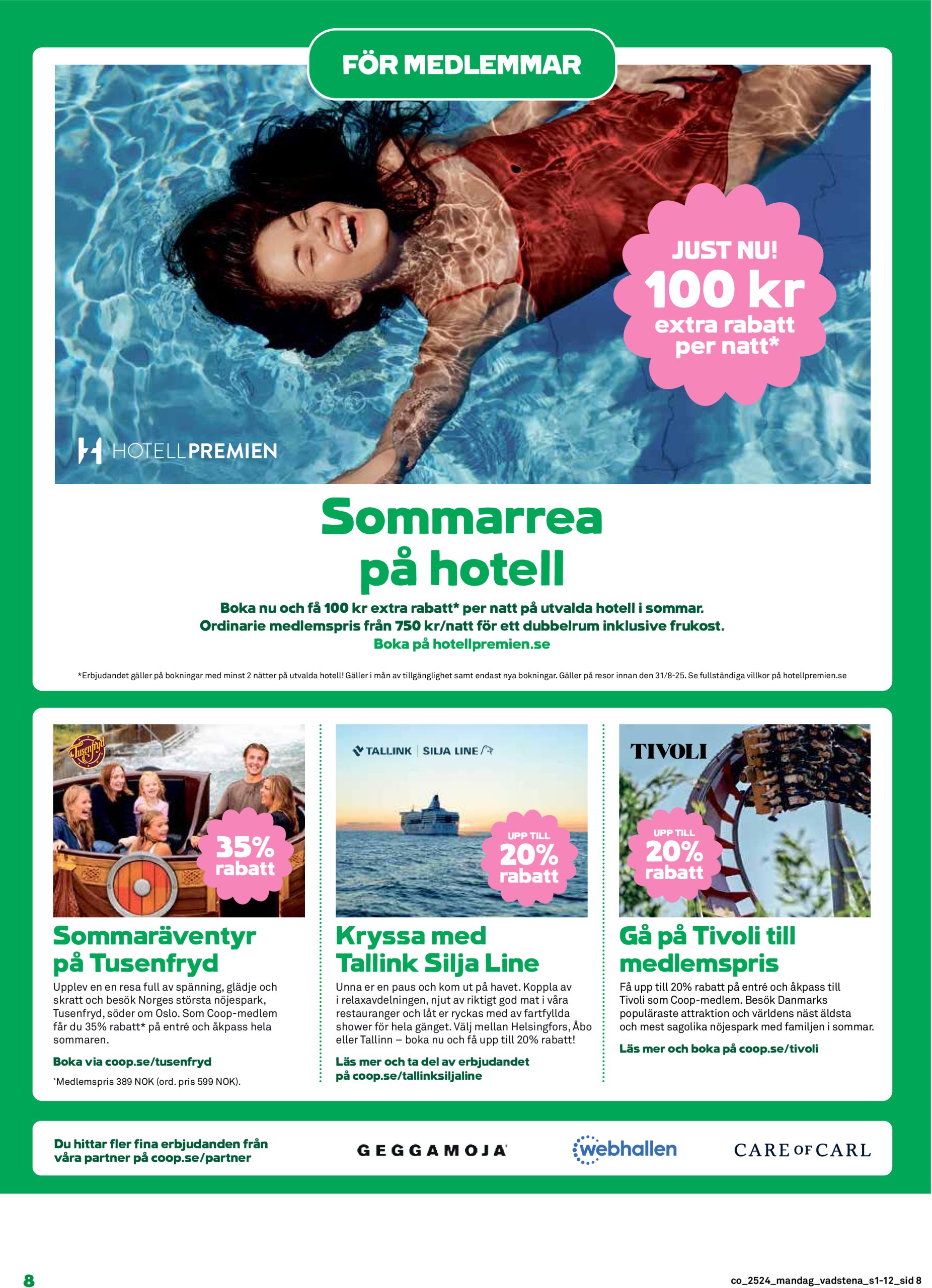 coop - Coop-reklambladet giltigt från 09/06 - 15/06 - page: 8