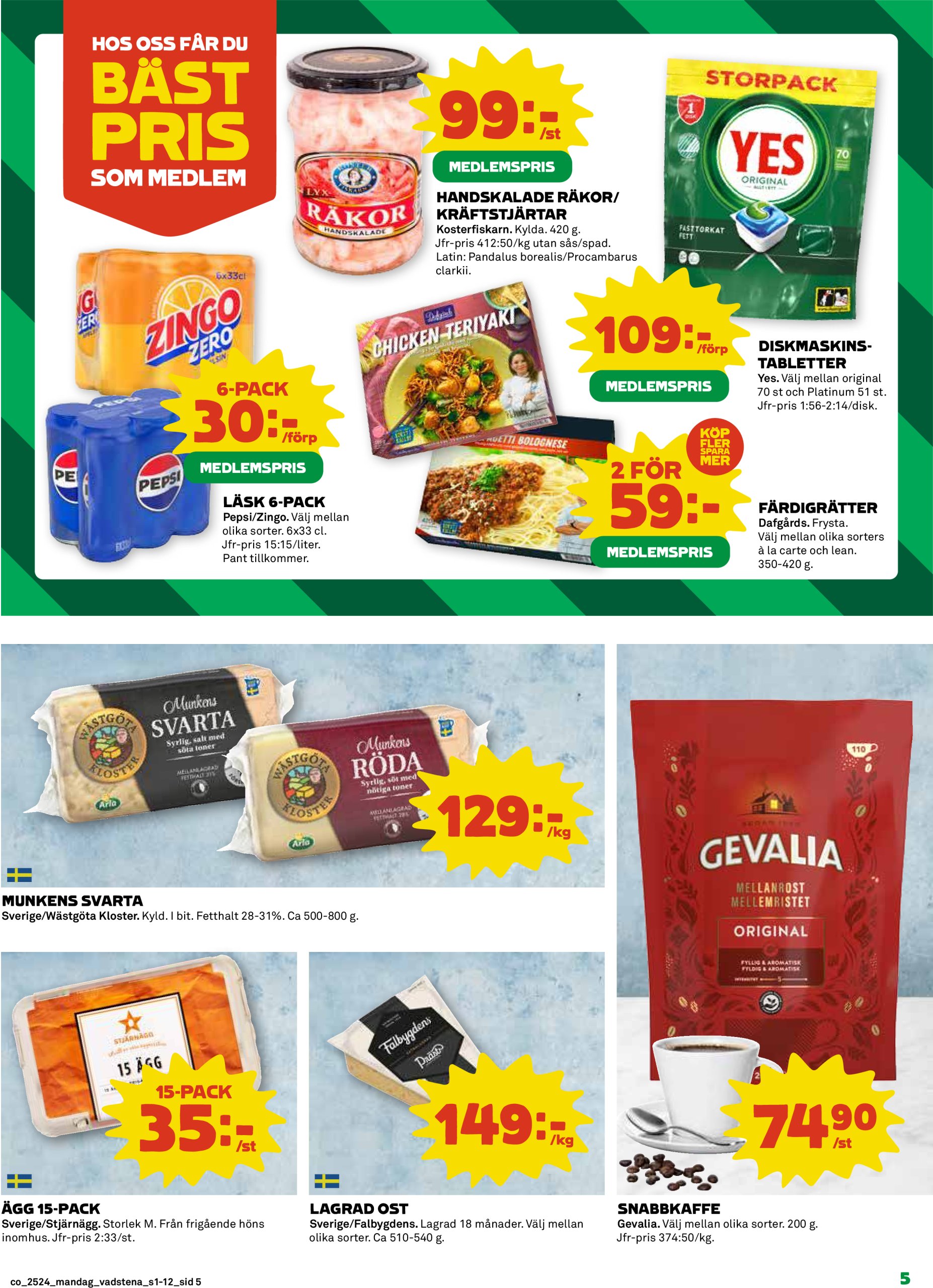 coop - Coop-reklambladet giltigt från 09/06 - 15/06 - page: 5
