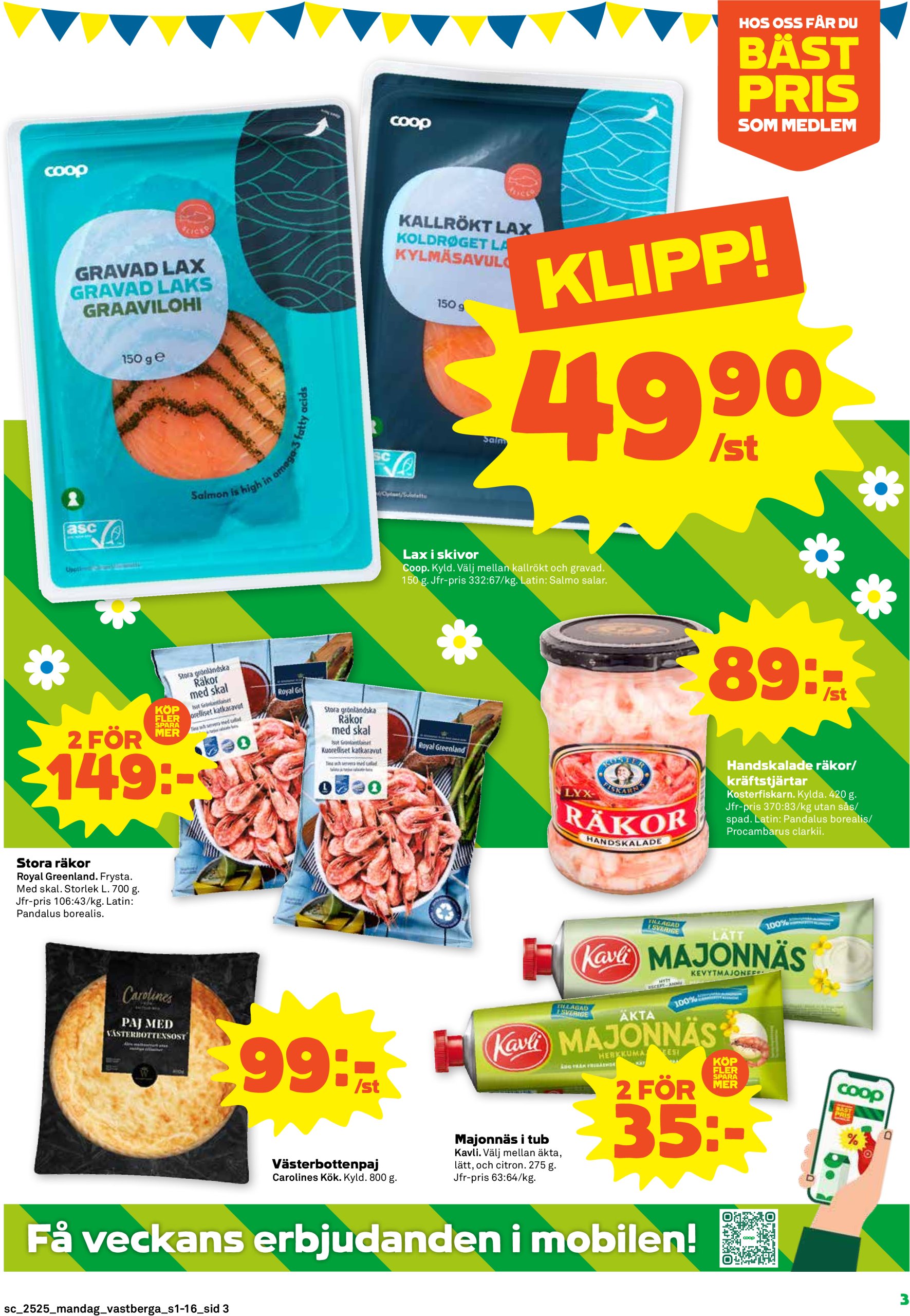 coop - Stora Coop-reklambladet giltigt från 16/06 - 22/06 - page: 3