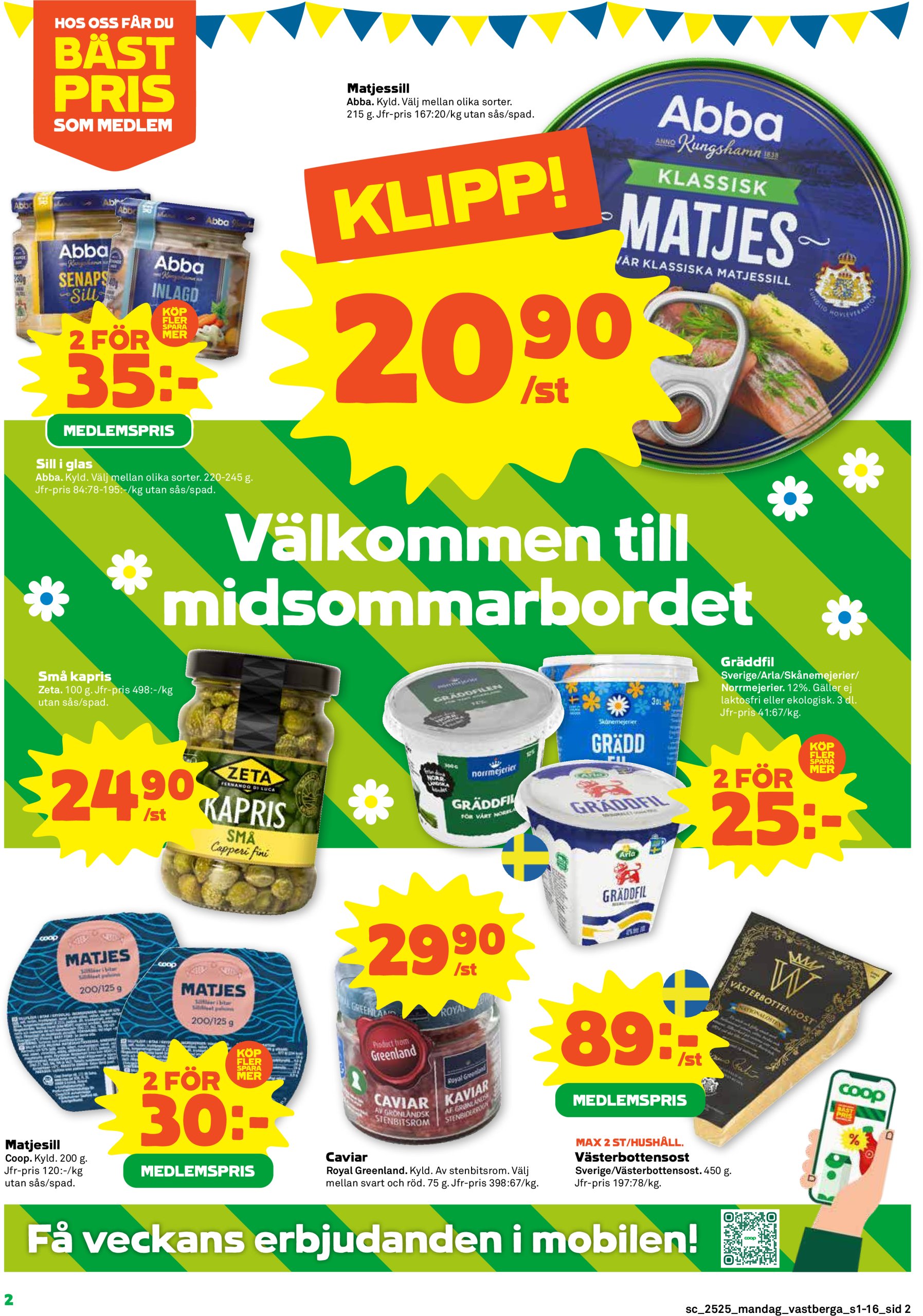 coop - Stora Coop-reklambladet giltigt från 16/06 - 22/06 - page: 2