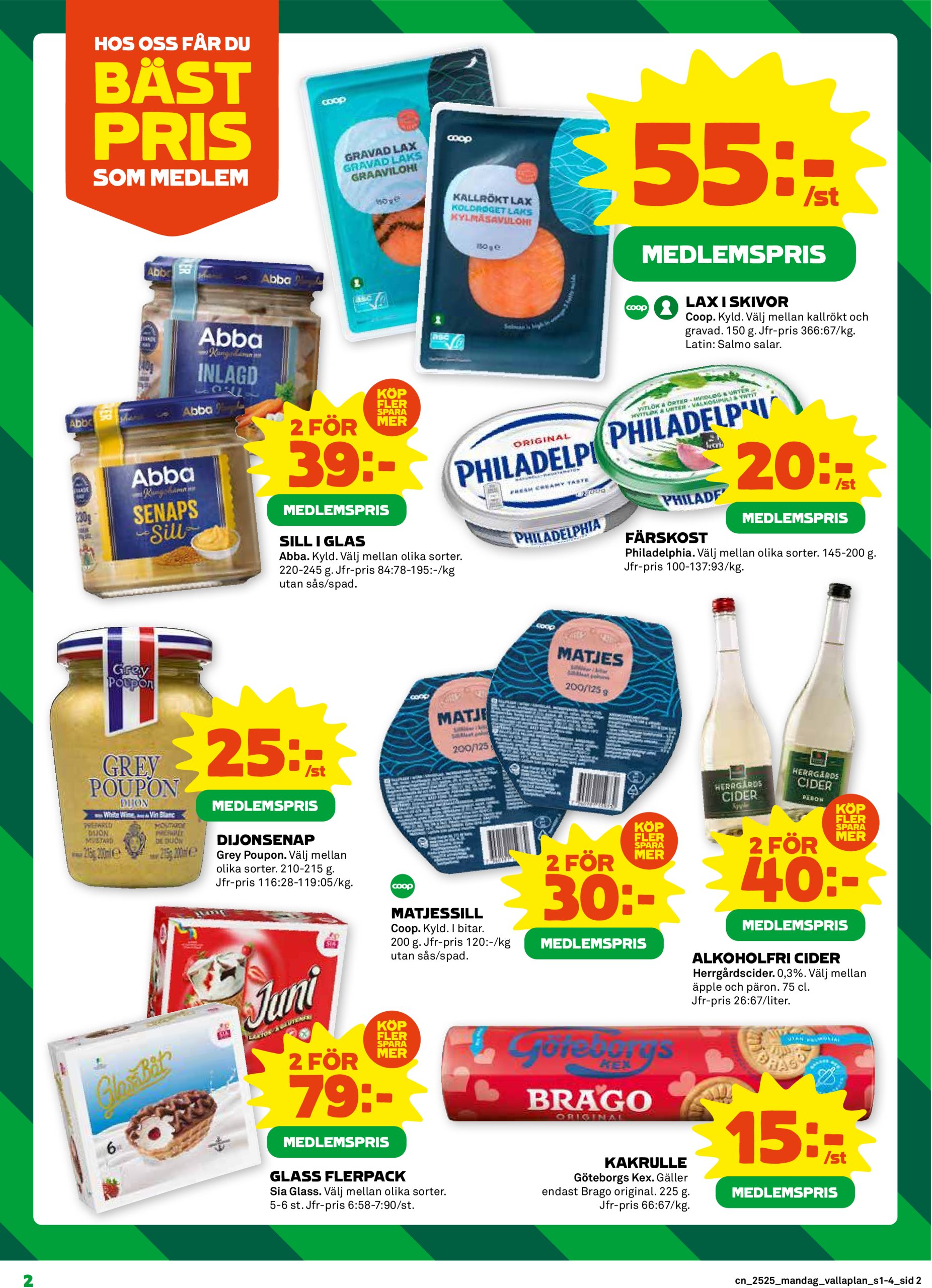 coop - Coop - Stockholmsvägen-reklambladet giltigt från 16/06 - 22/06 - page: 2