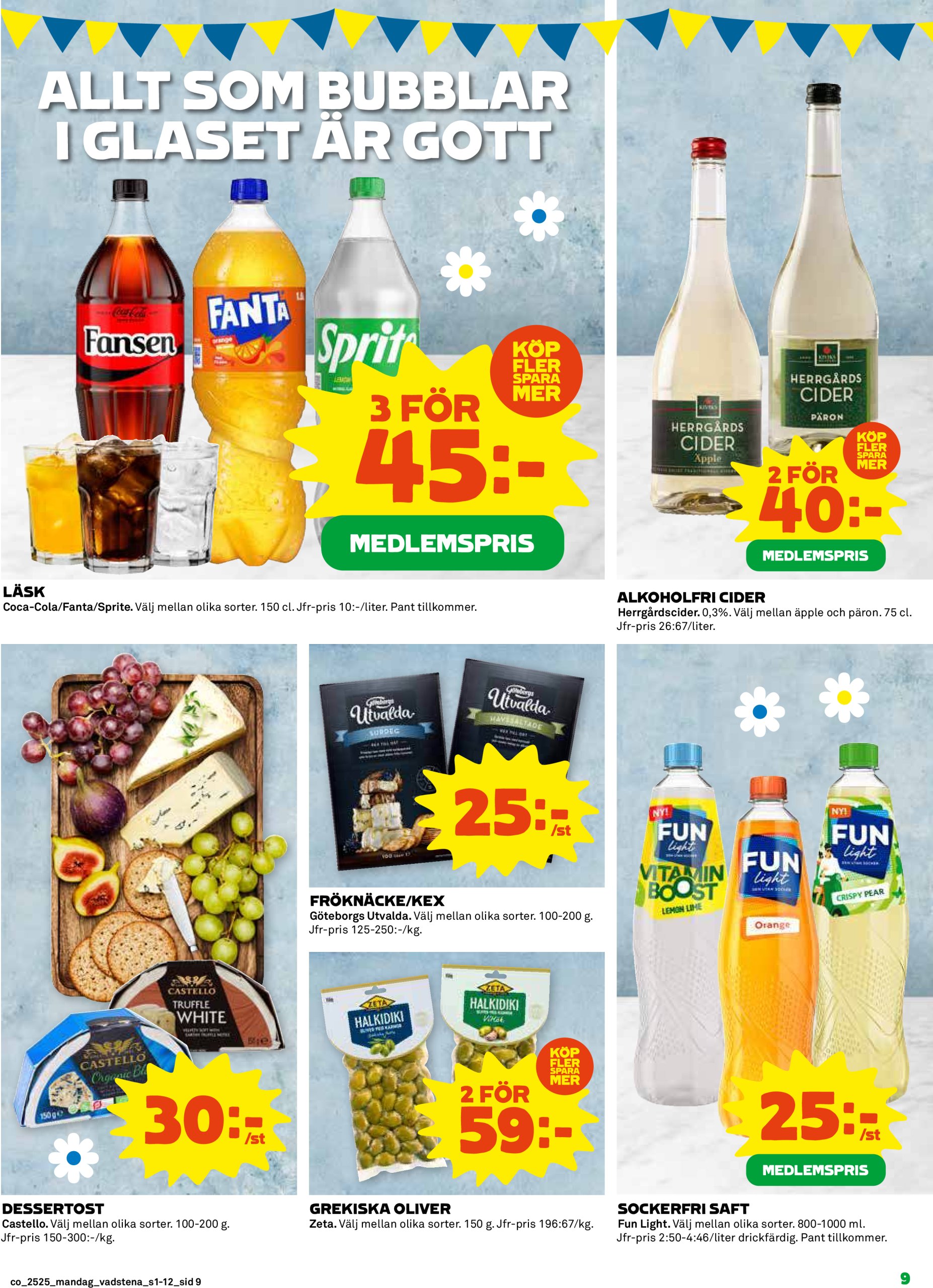 coop - Coop-reklambladet giltigt från 16/06 - 22/06 - page: 9