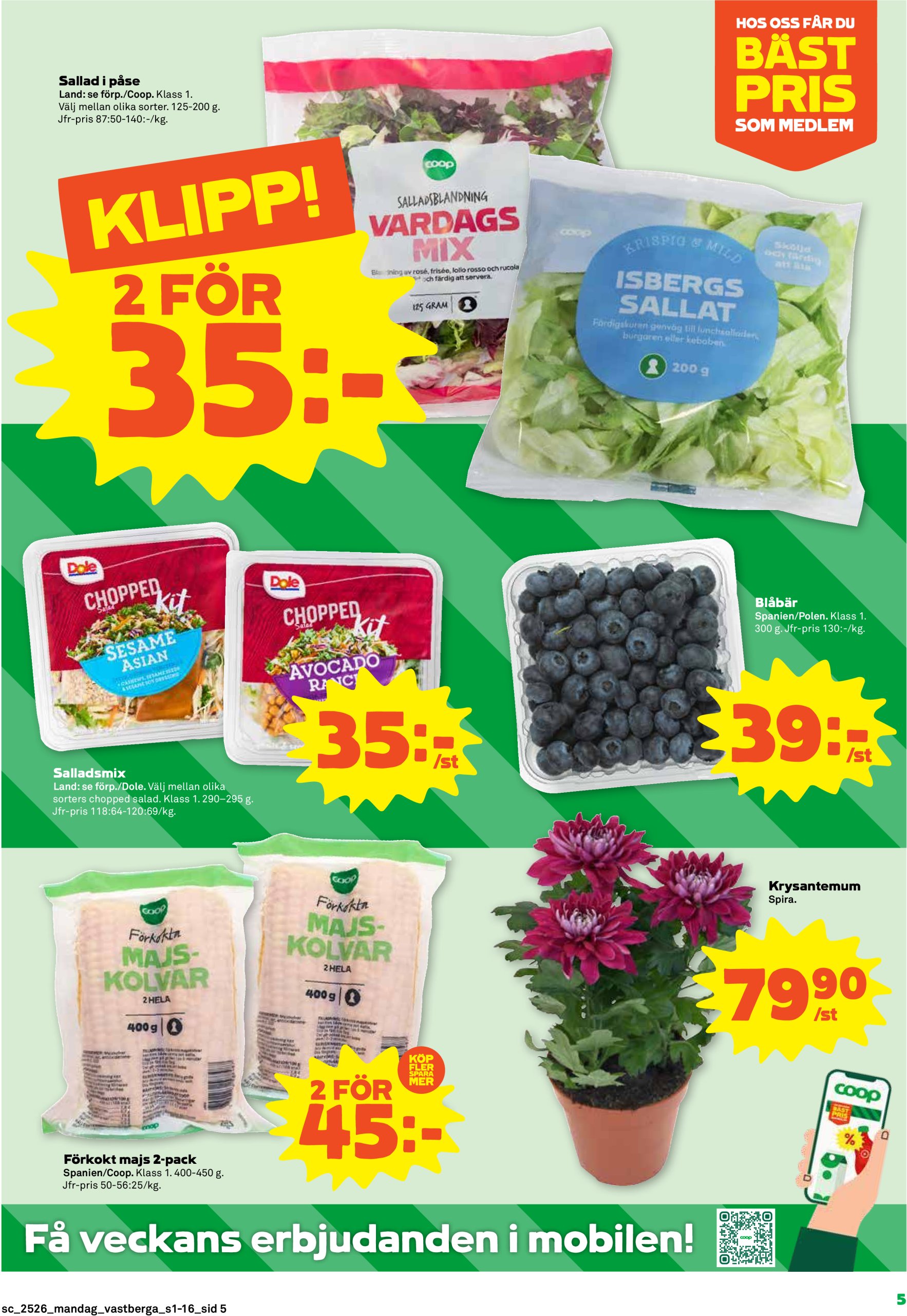 coop - Stora Coop-reklambladet giltigt från 23/06 - 29/06 - page: 5
