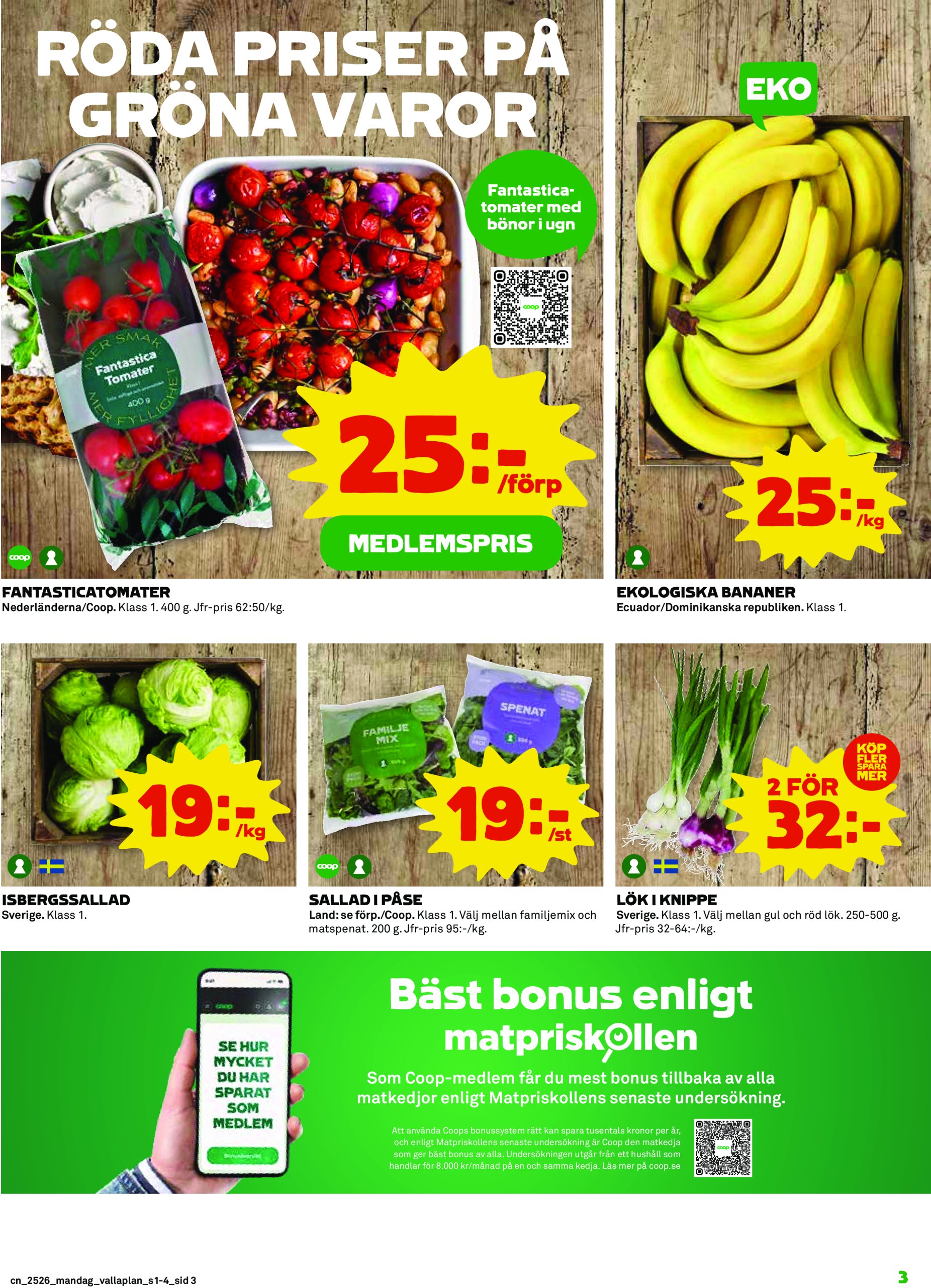 coop - Coop-reklambladet giltigt från 23/06 - 29/06 - page: 3