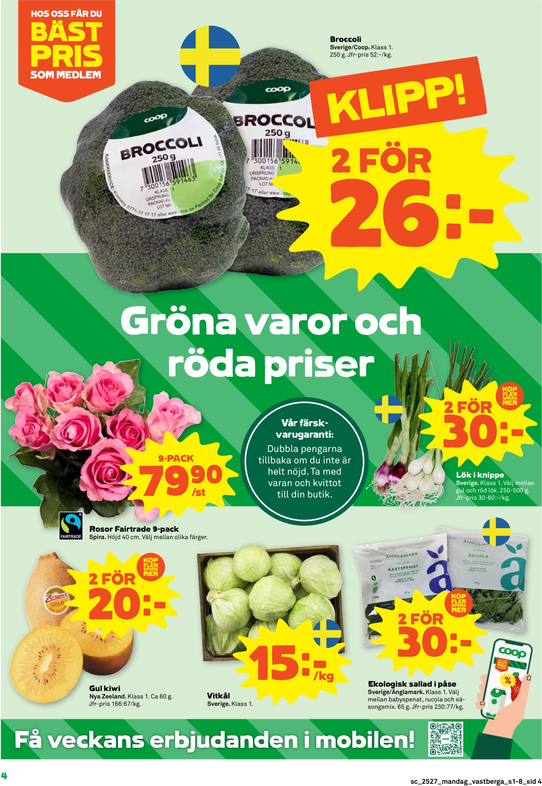 coop - Coop - Stora Coop Stuvsta-reklambladet giltigt från 30/06 - 06/07 - page: 4