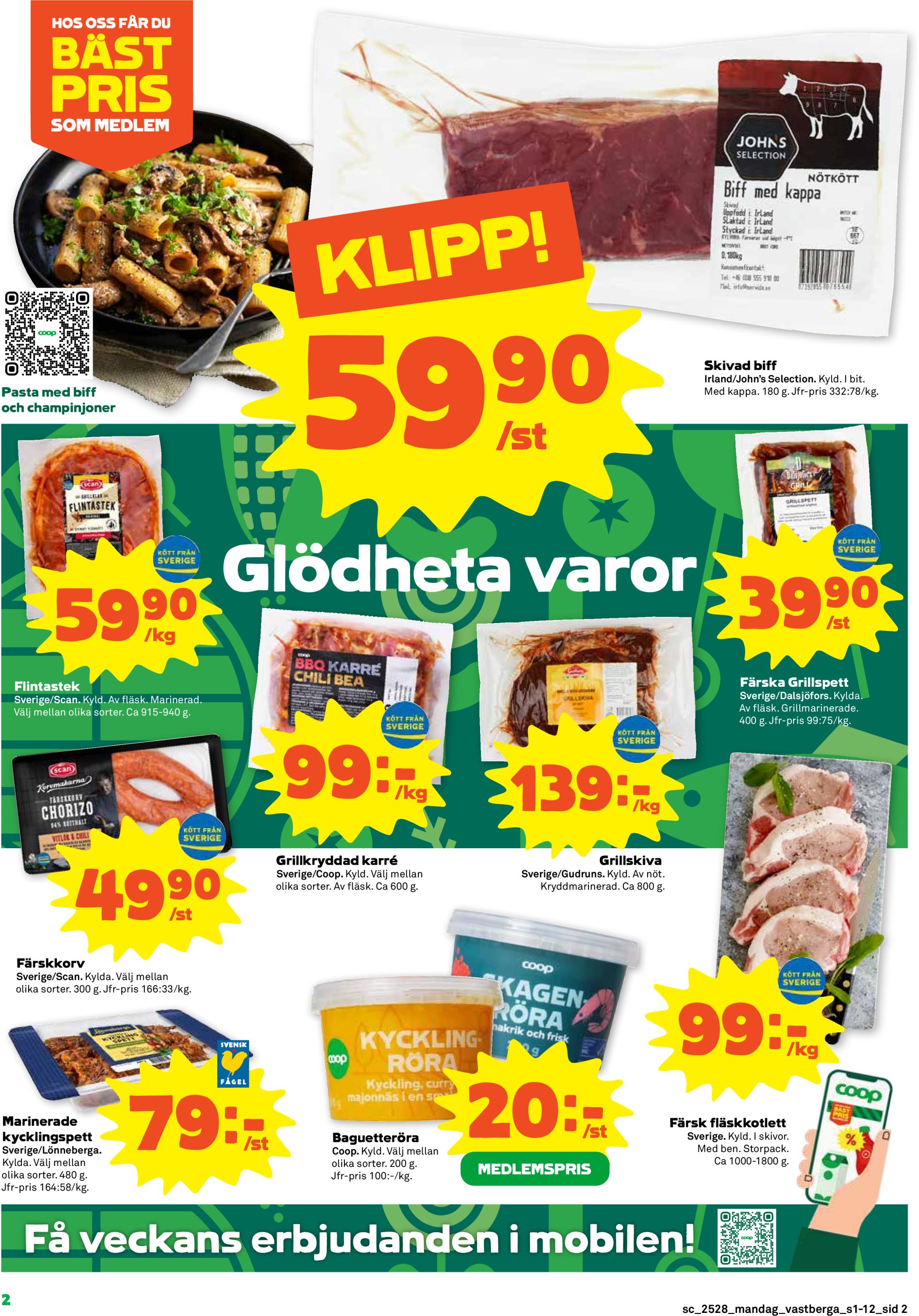 coop - Stora Coop-reklambladet giltigt från 07/07 - 13/07 - page: 2