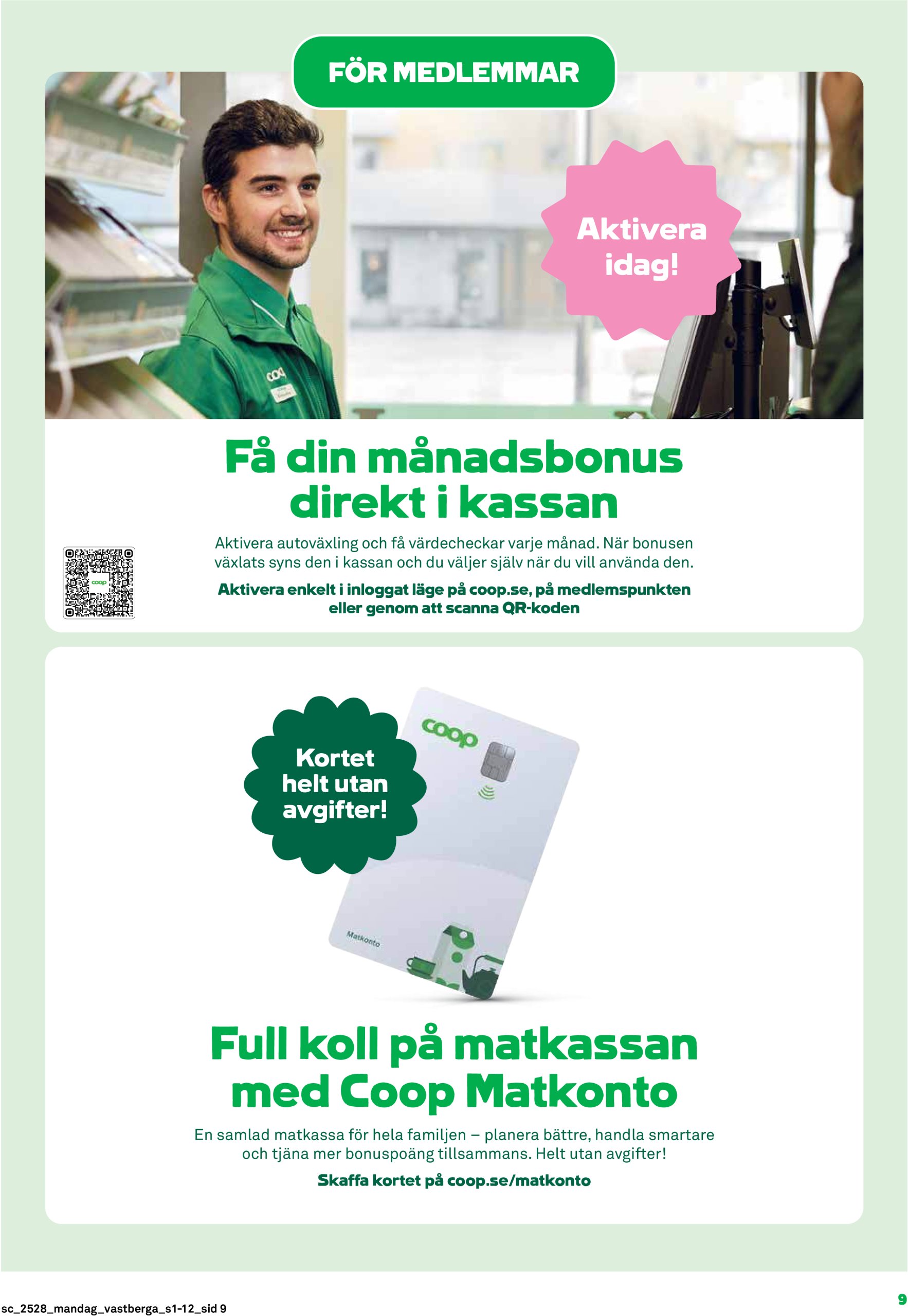 coop - Stora Coop-reklambladet giltigt från 07/07 - 13/07 - page: 9