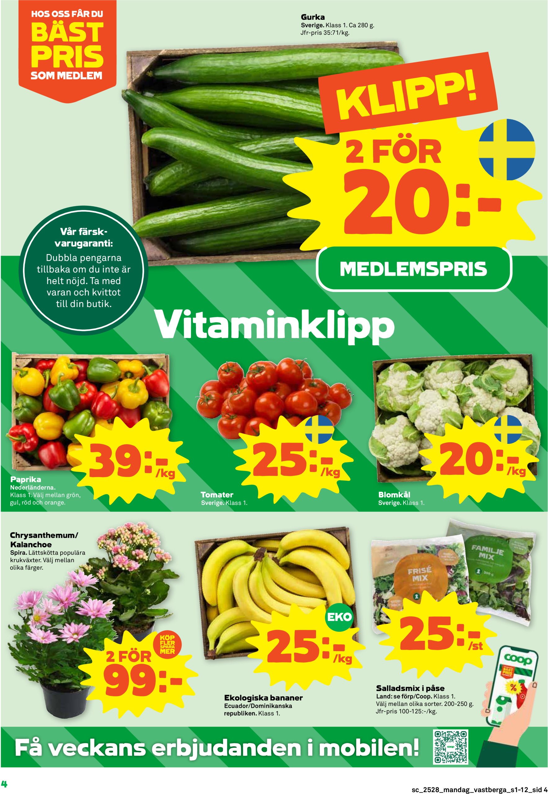 coop - Stora Coop-reklambladet giltigt från 07/07 - 13/07 - page: 4
