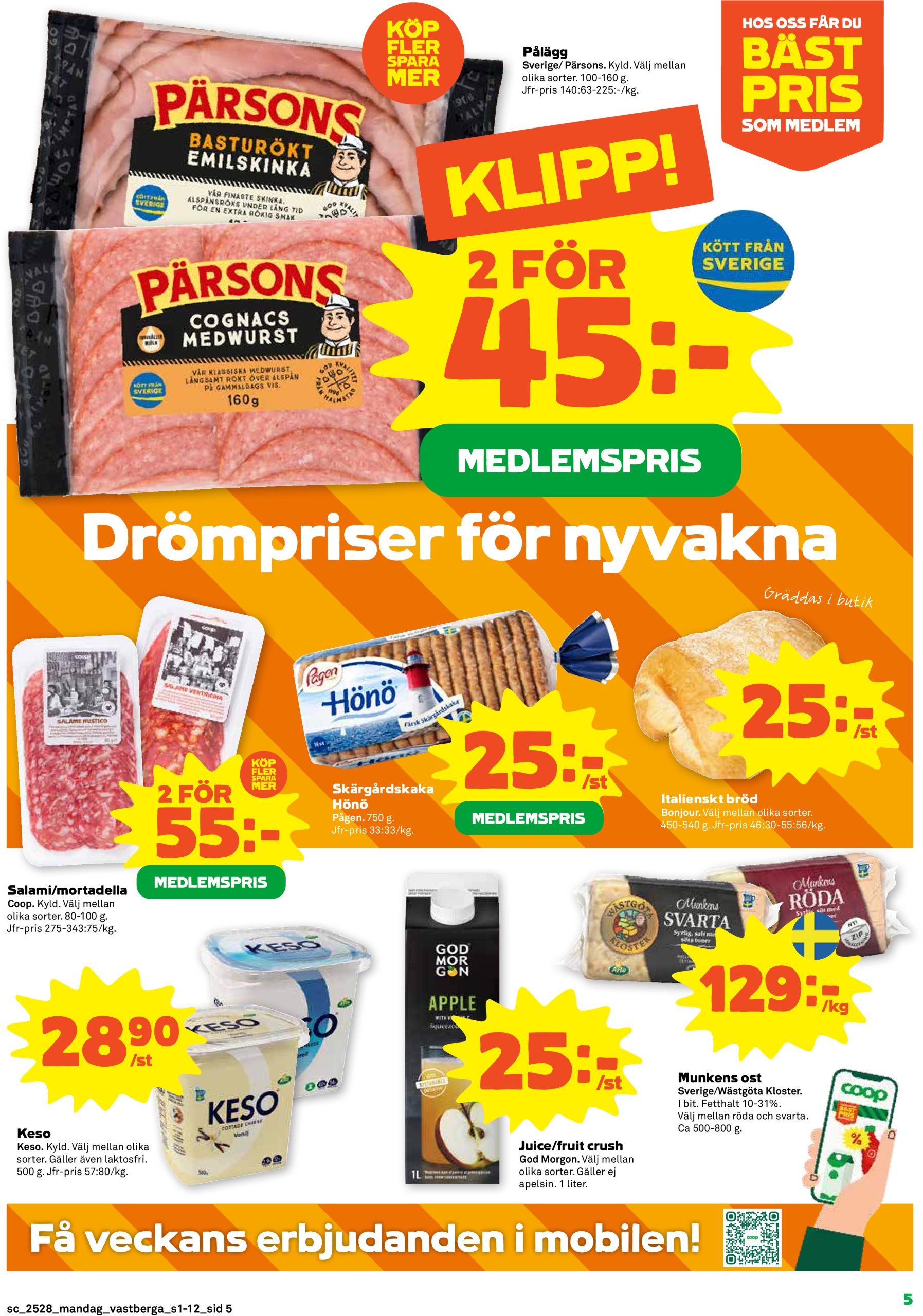 coop - Stora Coop-reklambladet giltigt från 07/07 - 13/07 - page: 5
