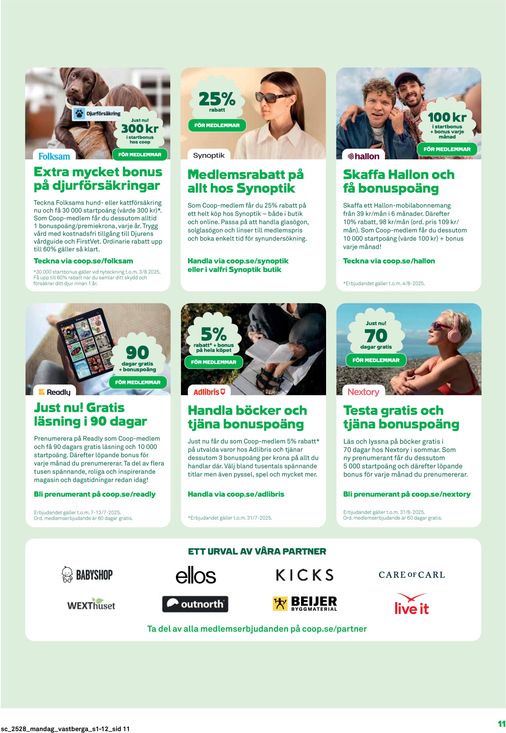 coop - Stora Coop-reklambladet giltigt från 07/07 - 13/07 - page: 11