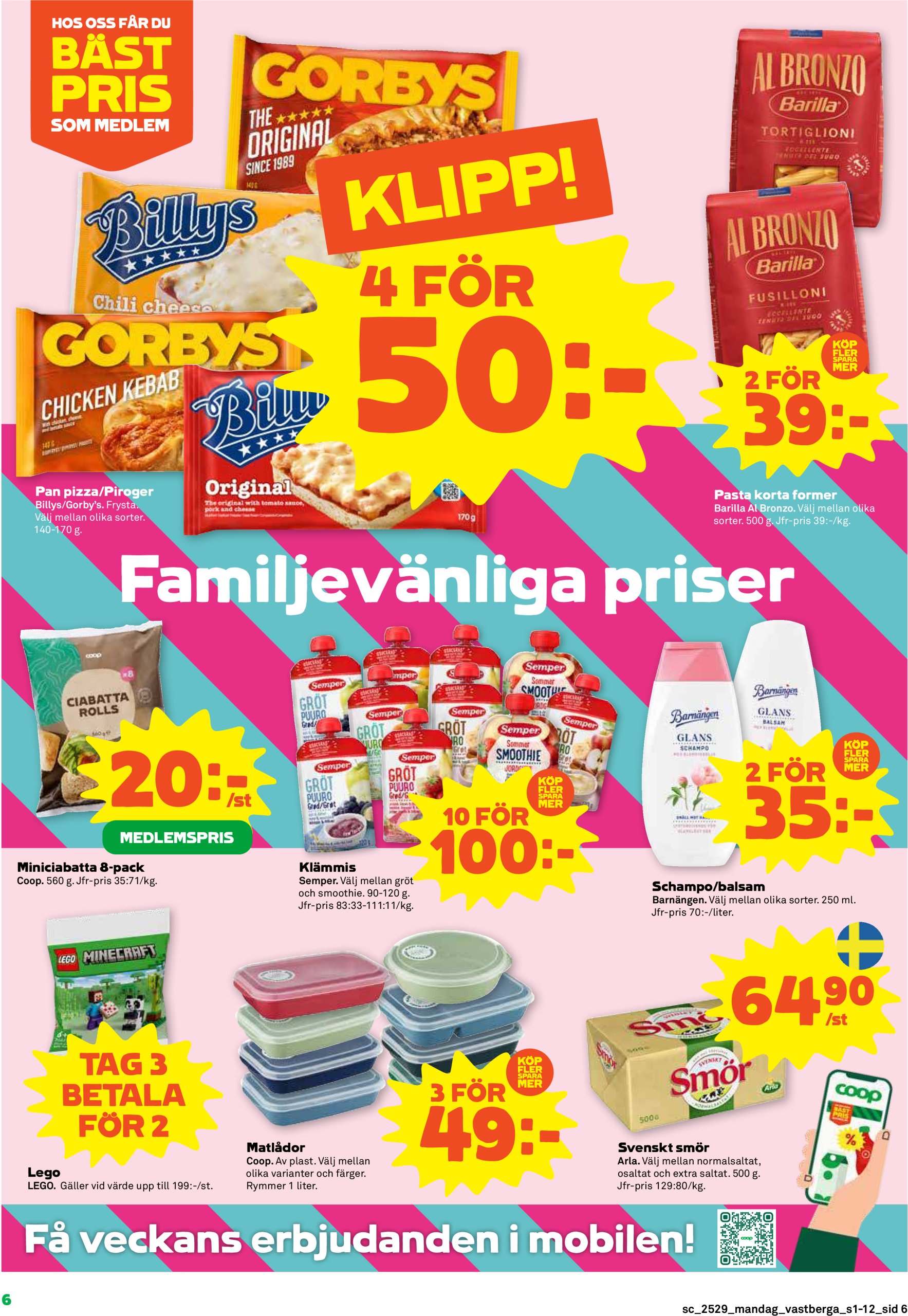 coop - Stora Coop-reklambladet giltigt från 14/07 - 20/07 - page: 6