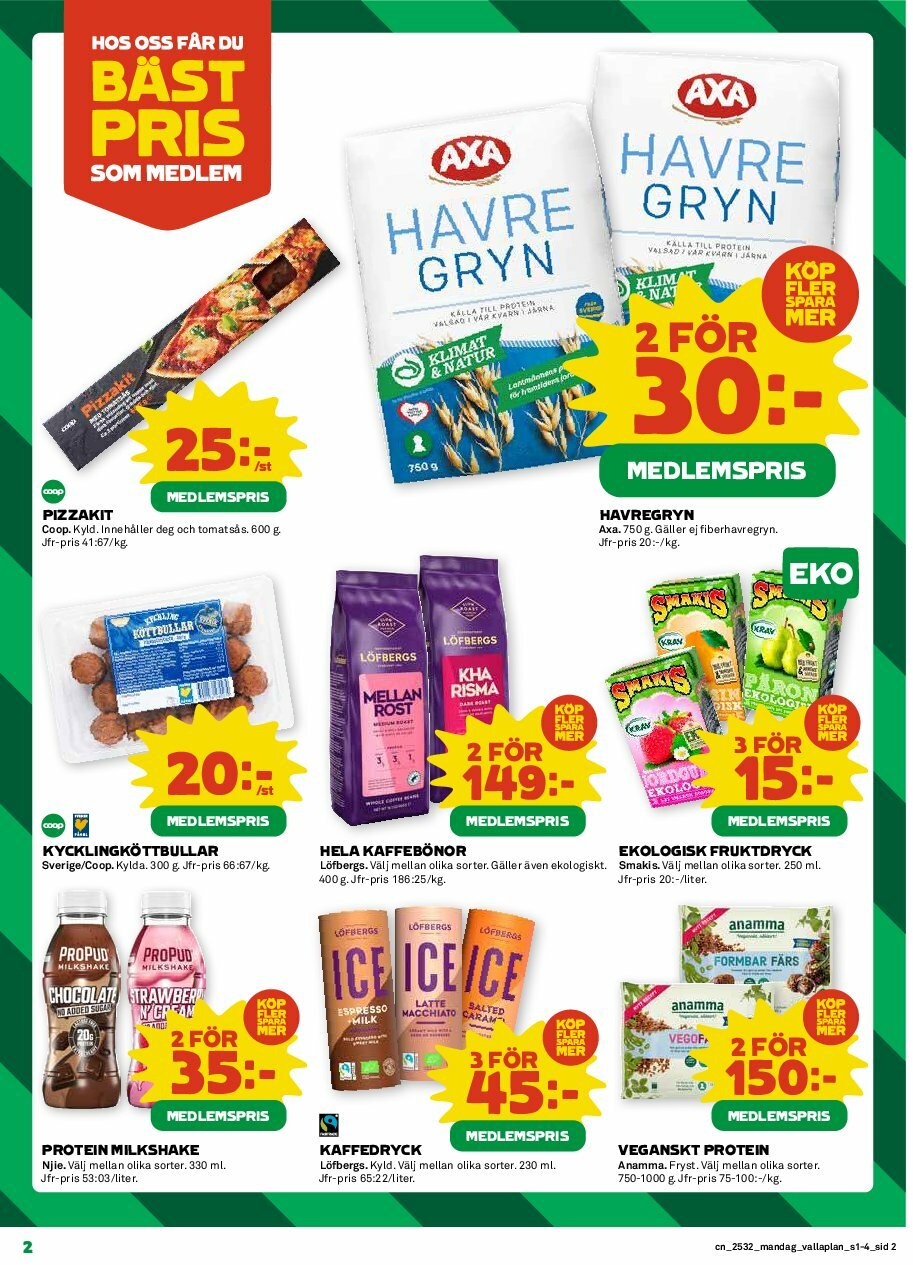 coop - Coop-reklambladet giltigt från 04/08 - 10/08 - page: 2