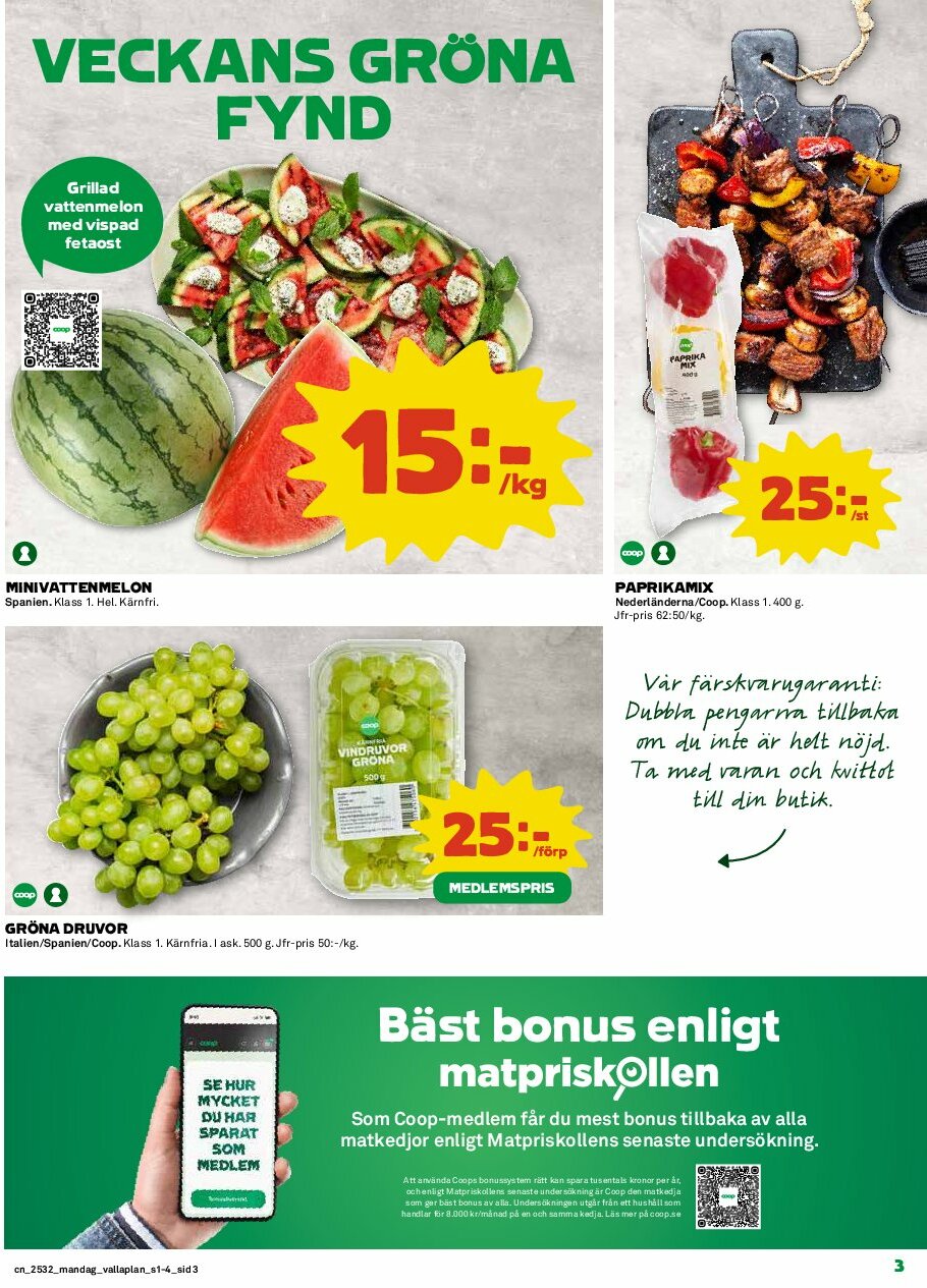 coop - Coop-reklambladet giltigt från 04/08 - 10/08 - page: 3