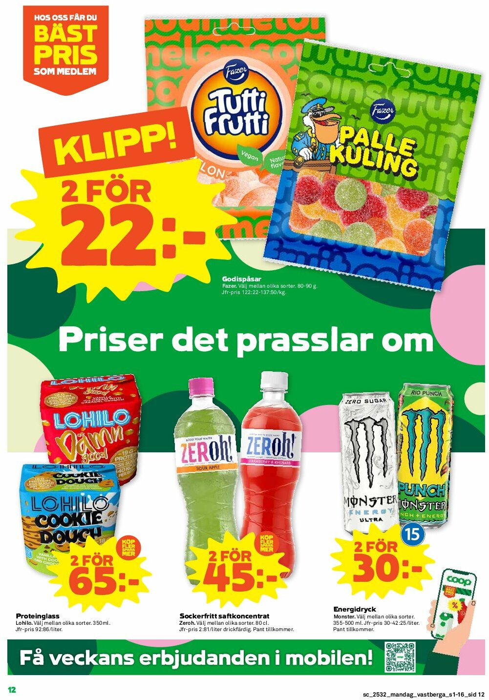 coop - Stora Coop-reklambladet giltigt från 04/08 - 10/08 - page: 12