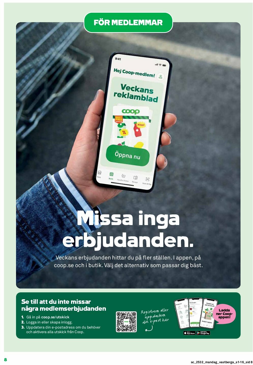 coop - Stora Coop-reklambladet giltigt från 04/08 - 10/08 - page: 8