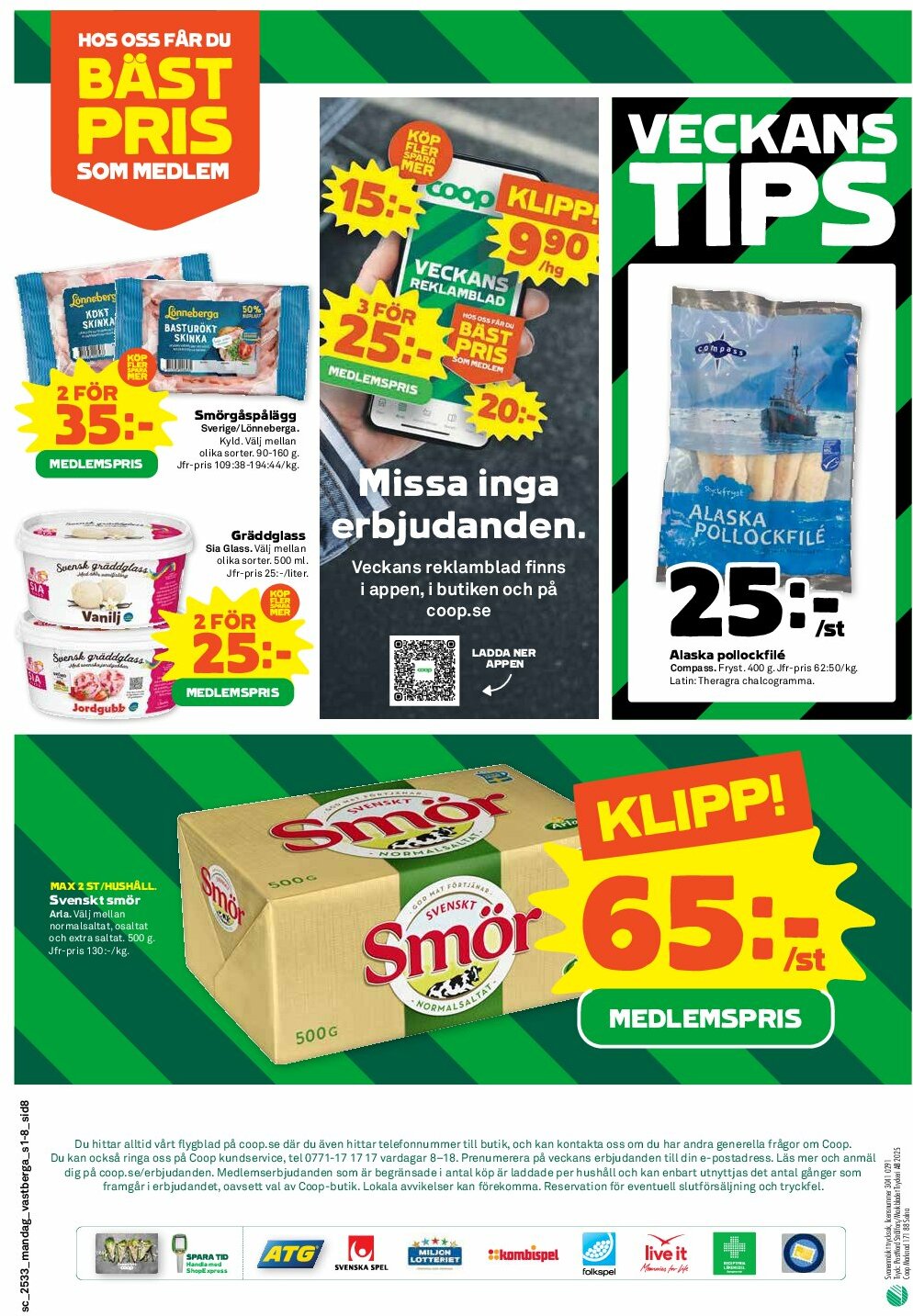 coop - Stora Coop-reklambladet giltigt från 11/08 - 17/08 - page: 8