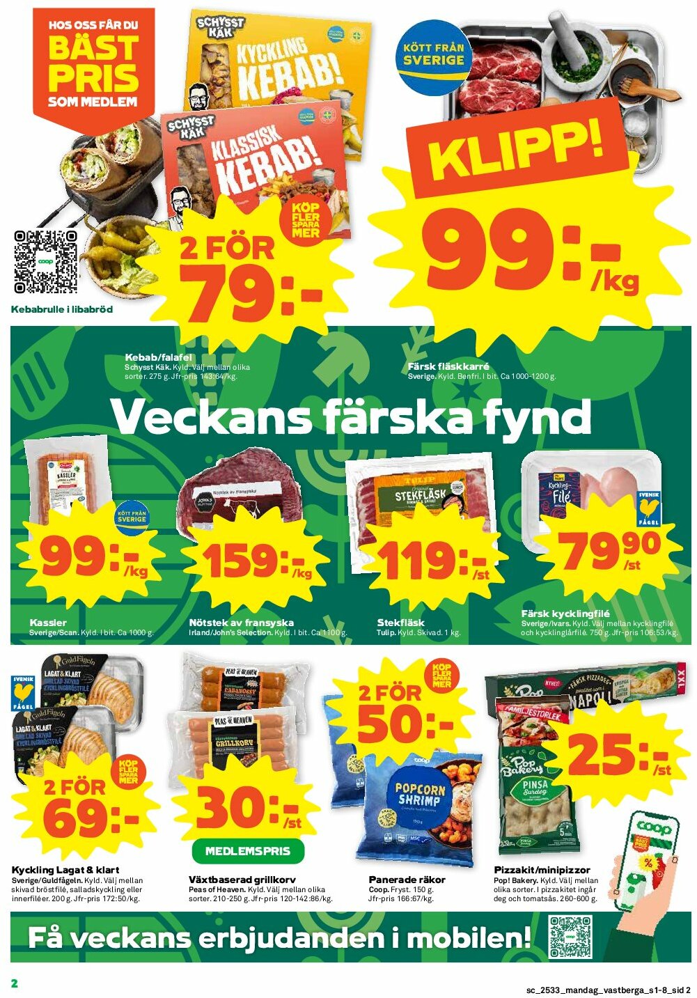coop - Stora Coop-reklambladet giltigt från 11/08 - 17/08 - page: 2