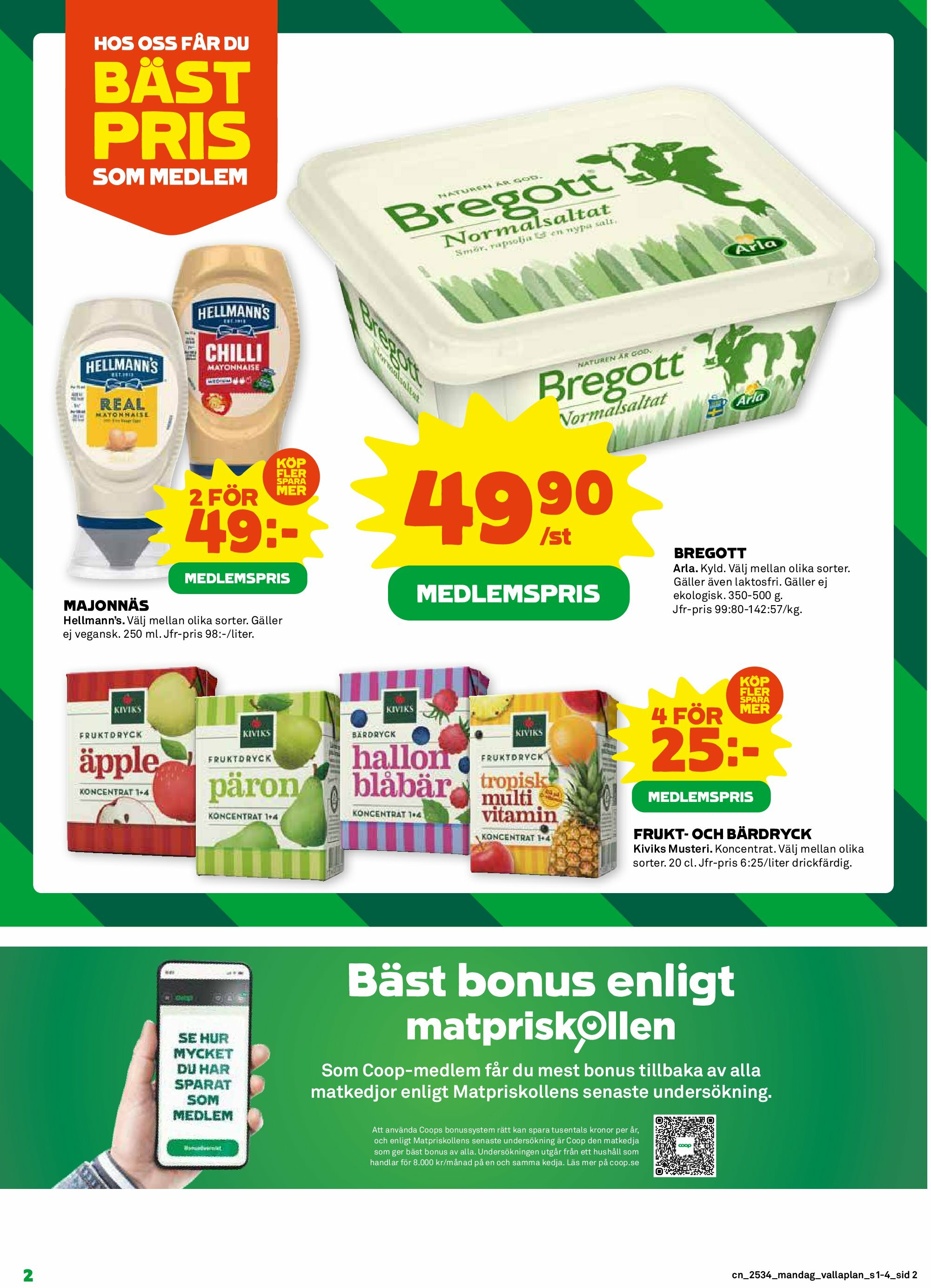 coop - Coop-reklambladet giltigt från 18/08 - 24/08 - page: 2