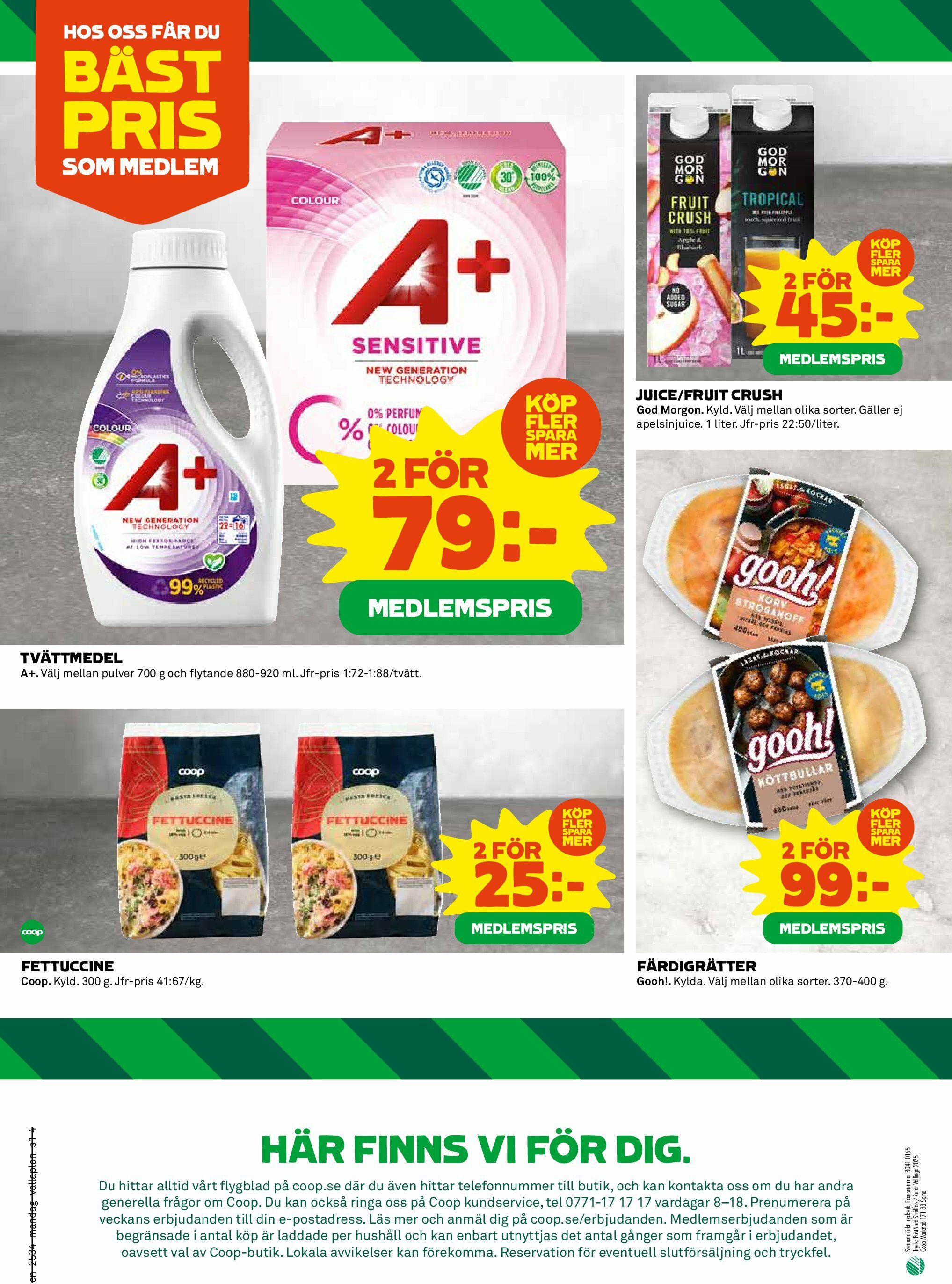 coop - Coop-reklambladet giltigt från 18/08 - 24/08 - page: 4