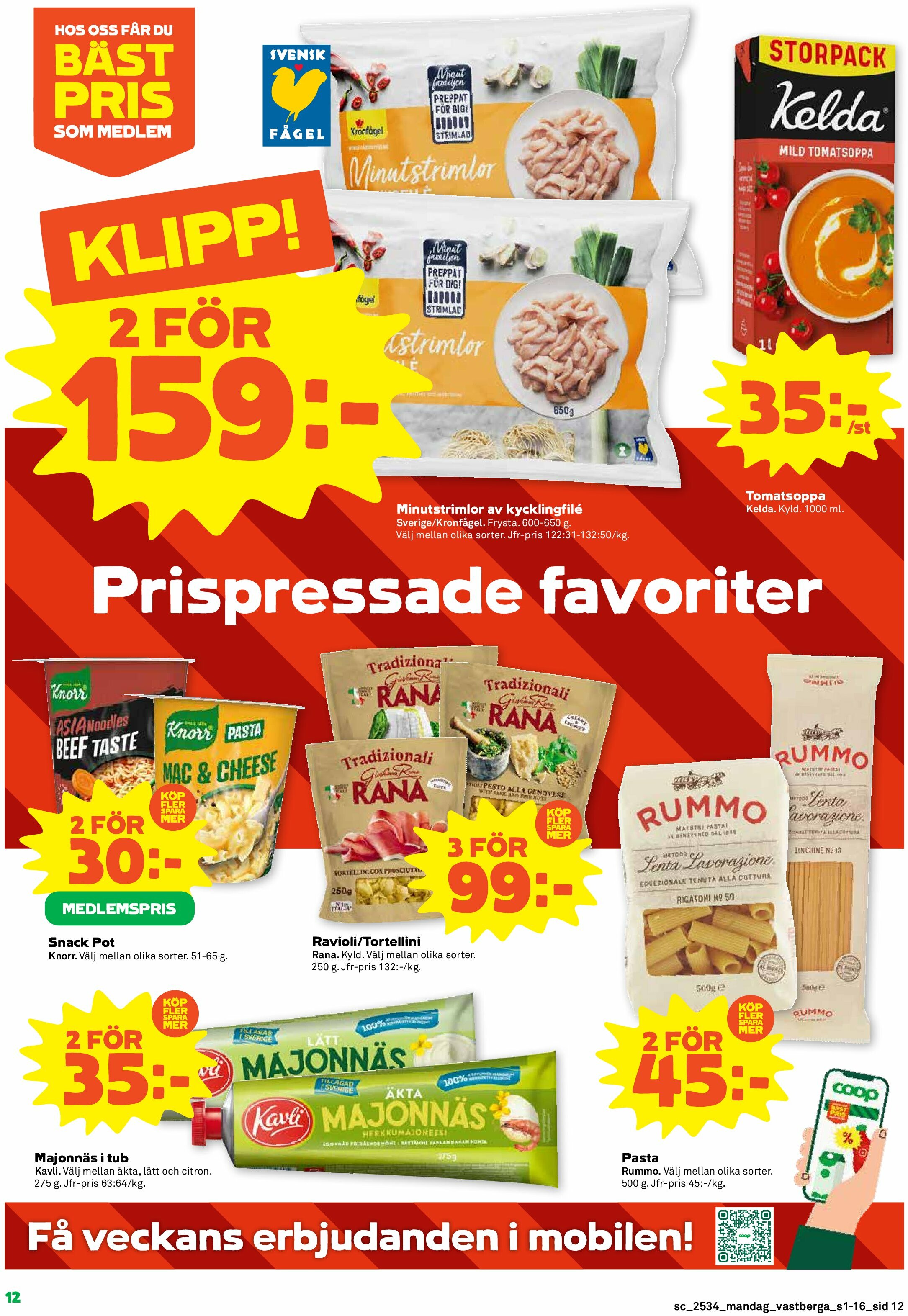 coop - Stora Coop-reklambladet giltigt från 18/08 - 24/08 - page: 12