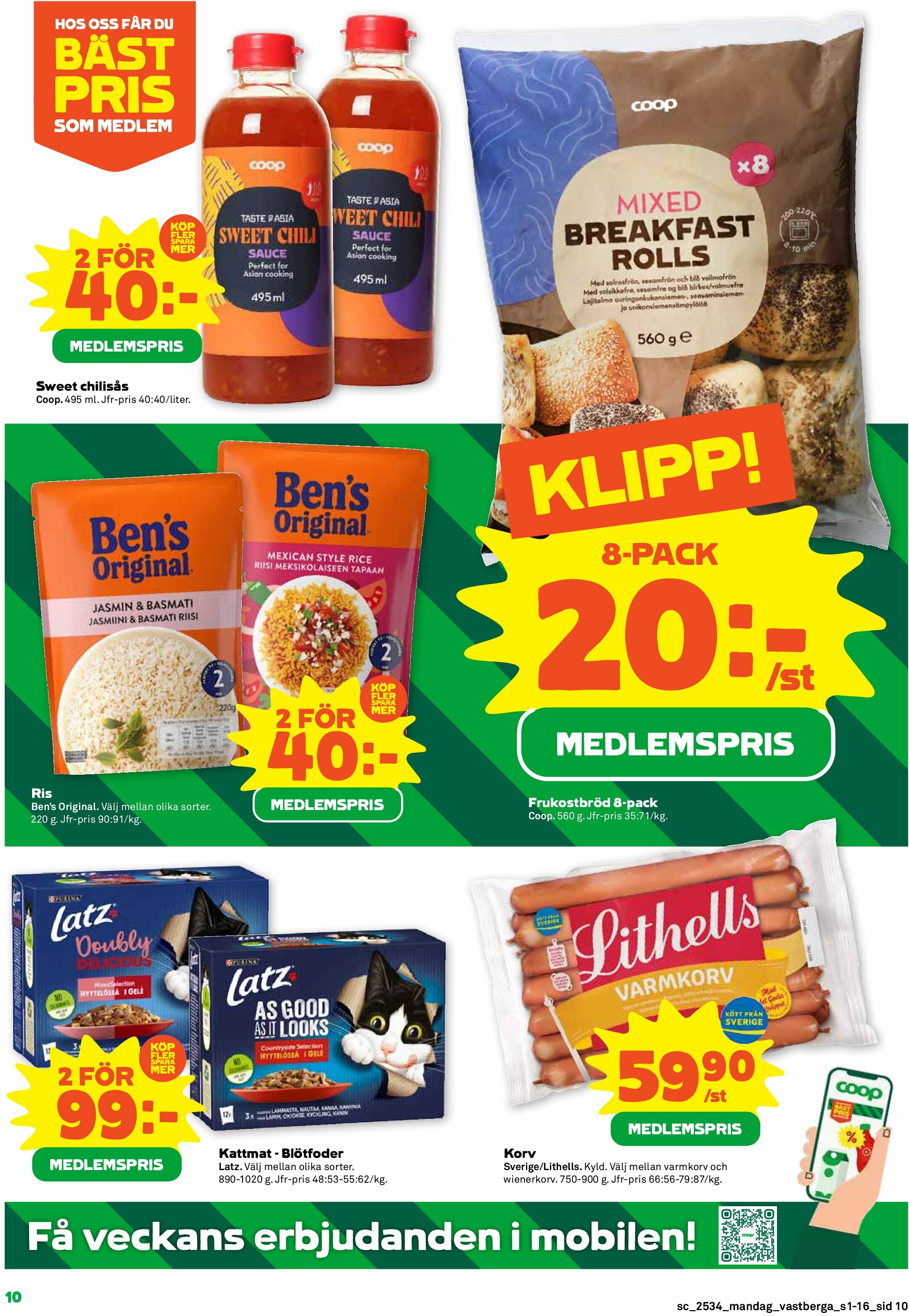 coop - Stora Coop-reklambladet giltigt från 18/08 - 24/08 - page: 10