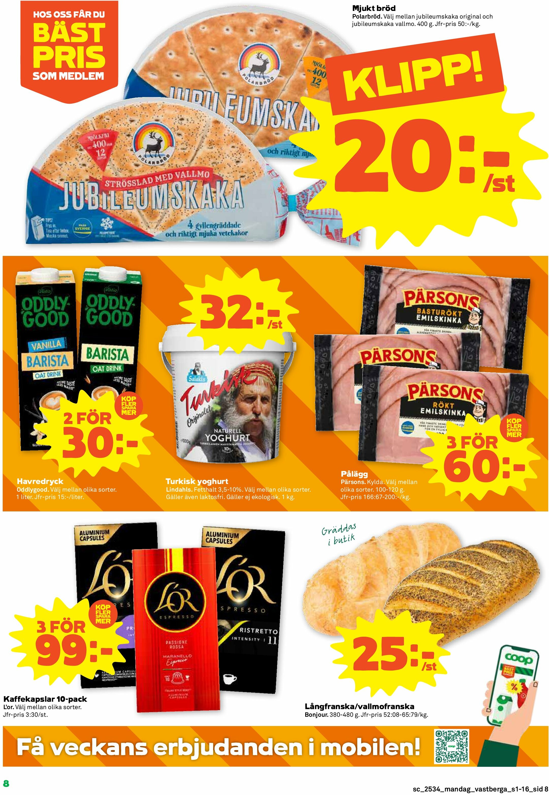 coop - Stora Coop-reklambladet giltigt från 18/08 - 24/08 - page: 8